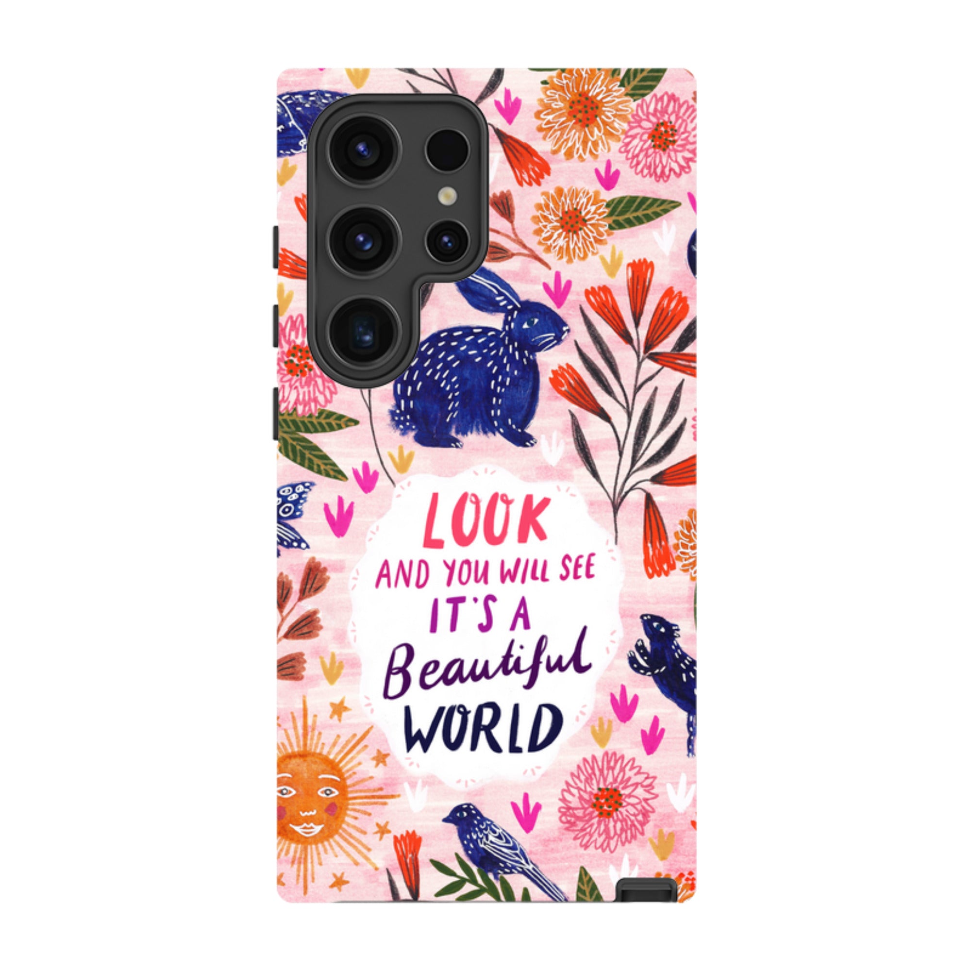 Samsung Tough Case - Beautiful World By Lee Foster Wilson