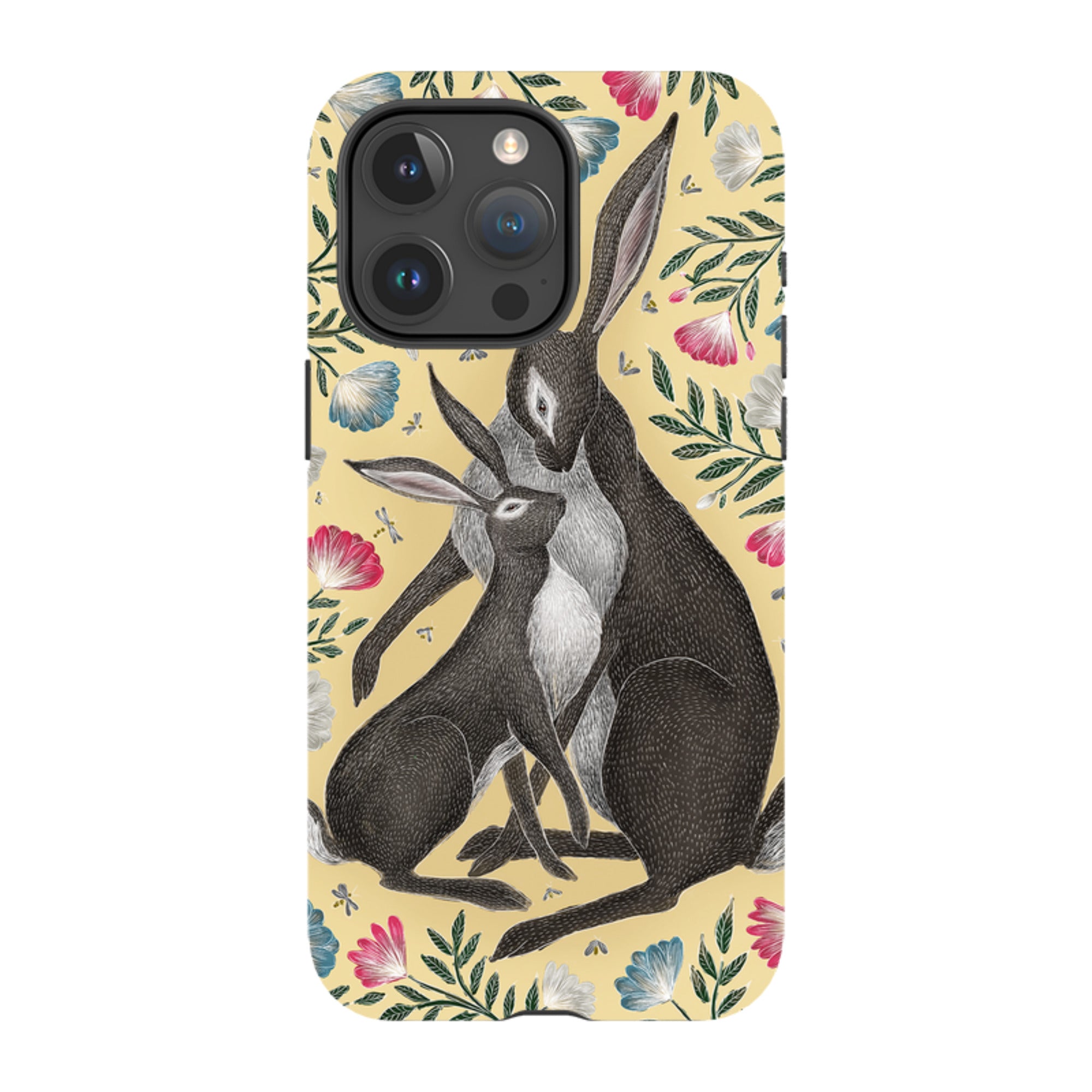 iPhone MagSafe Tough Case -  Mother and baby Hare By Catherine Rowe