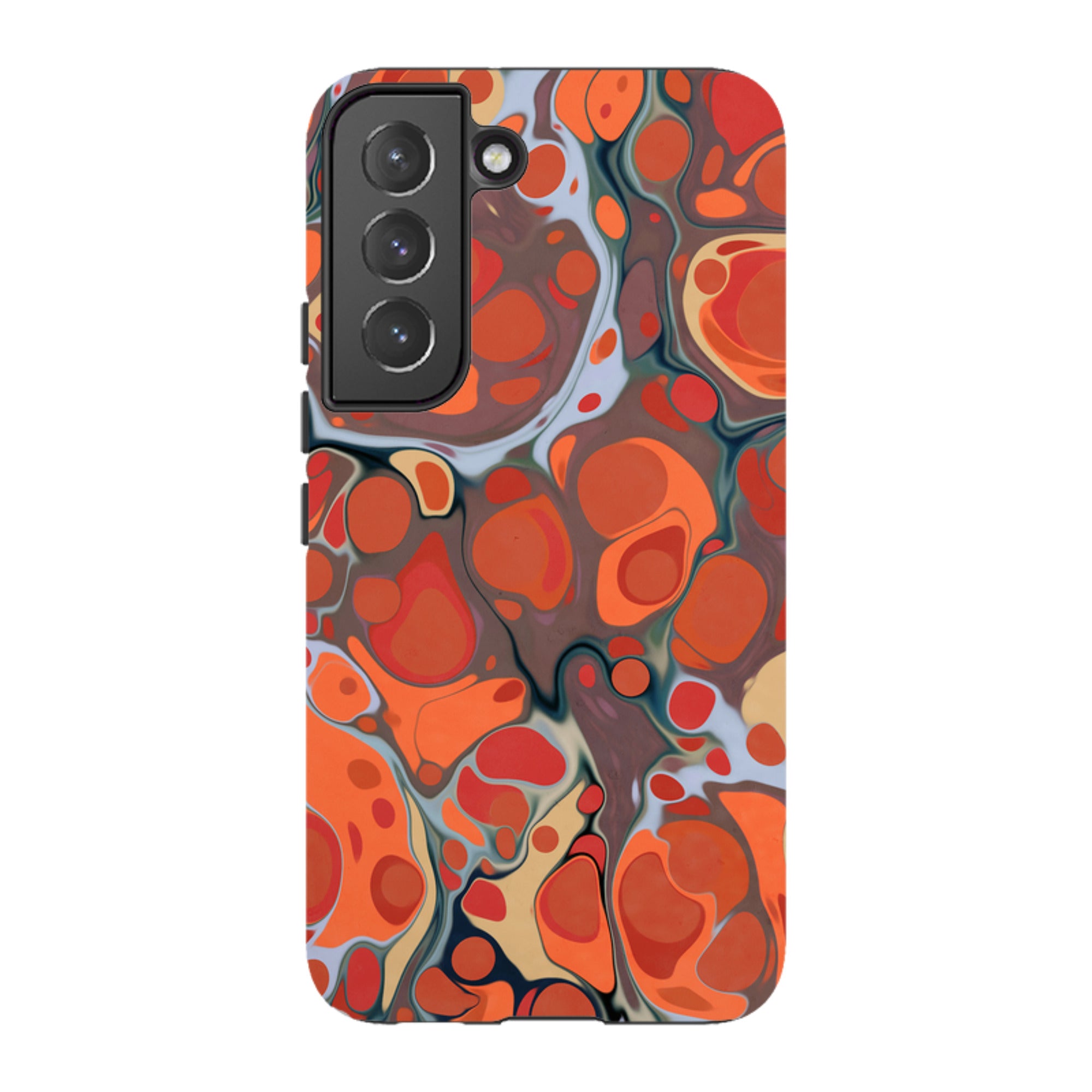Samsung Tough Case - Flaming Volcano