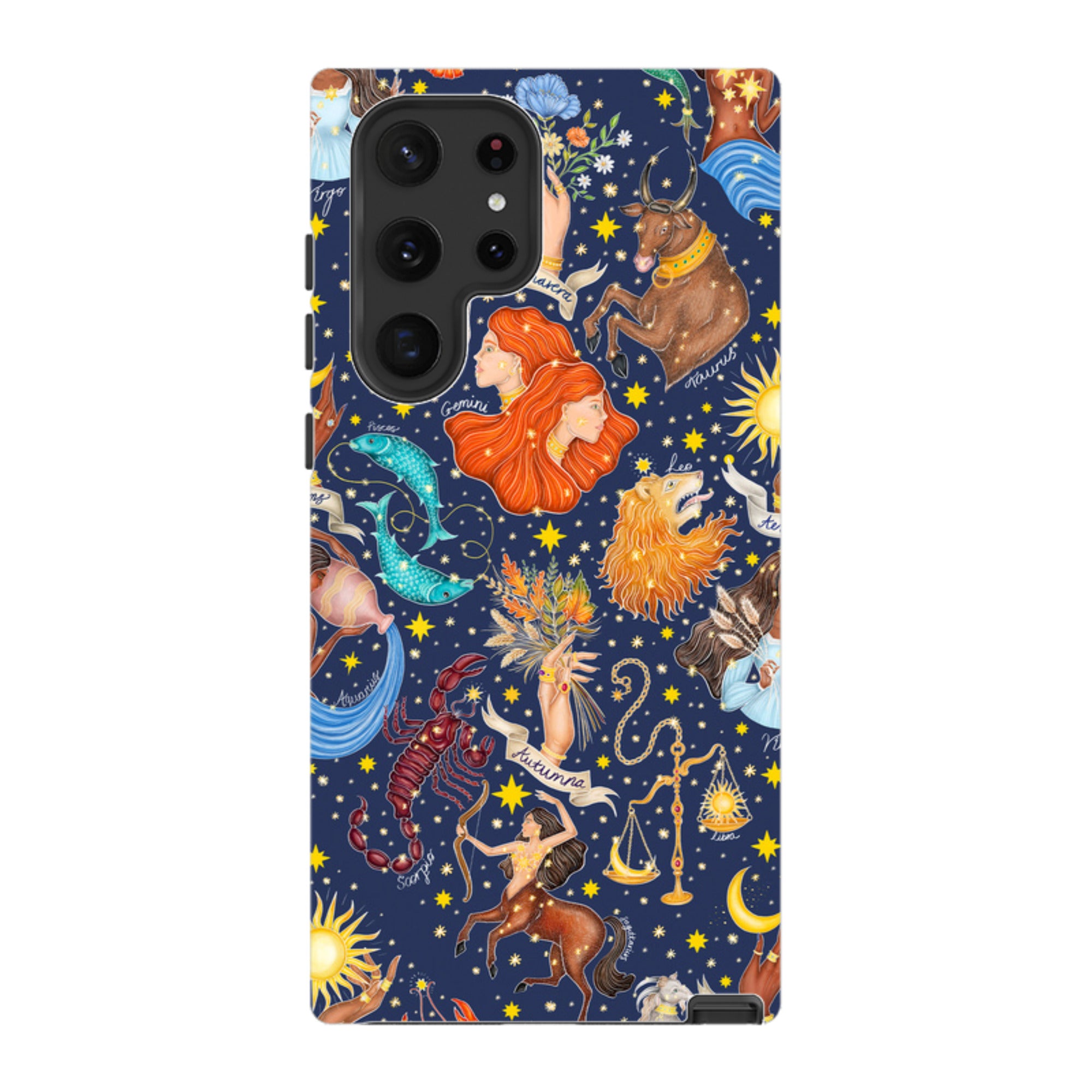 Samsung Tough Case - Zodiac Composite By Catherine Rowe