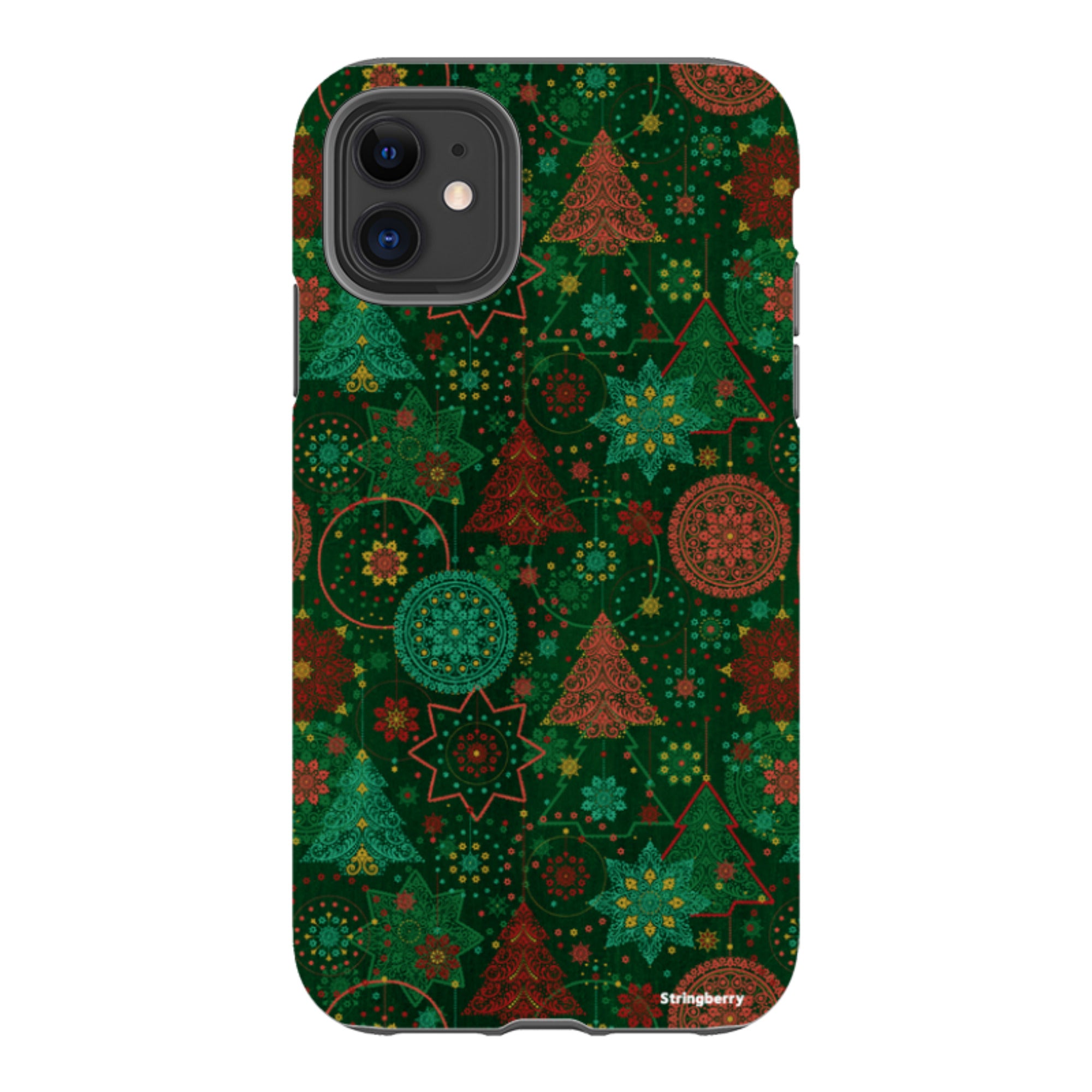 iPhone Tough Case - Christmas Forest By Natalie Pedetti Prack