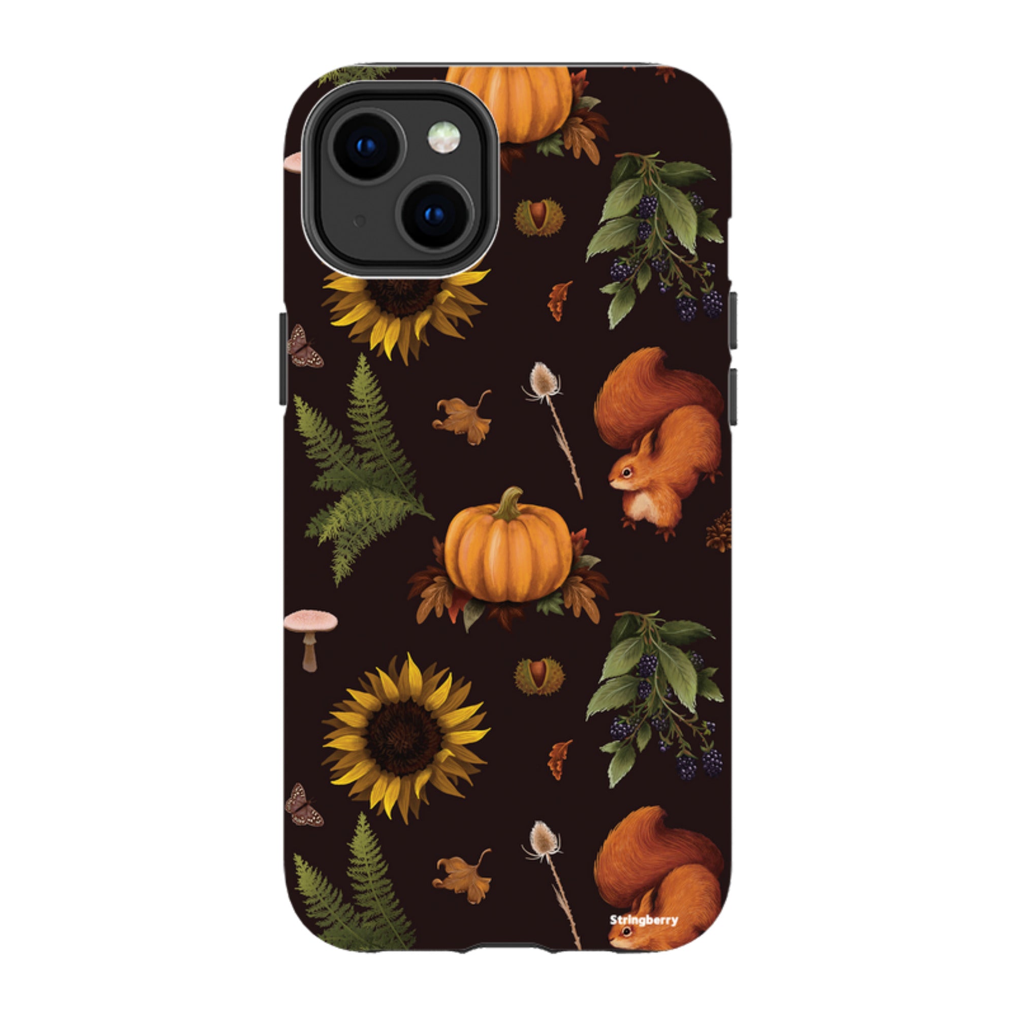 iPhone Tough Case - Autumn Pattern I By Anna Stead