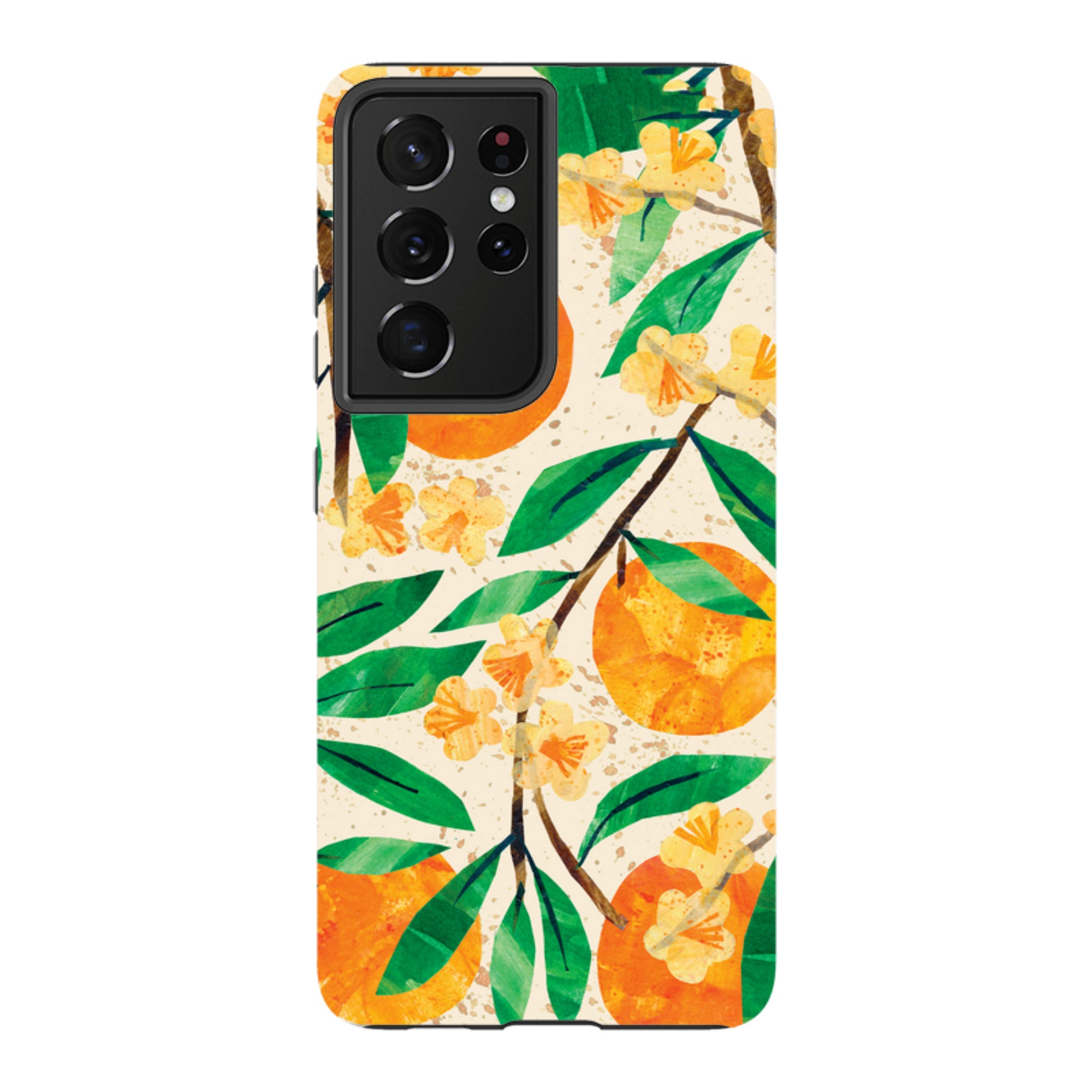 Samsung Tough  Case - Orange Blossom By Tracey English
