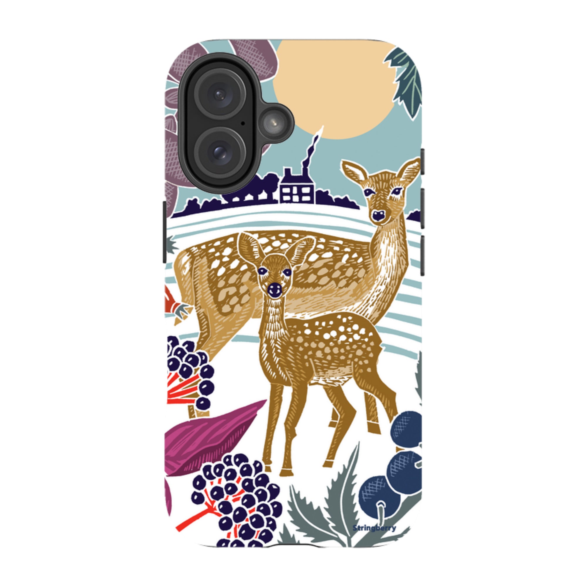 iPhone Tough Case - Deer By Kate Heiss