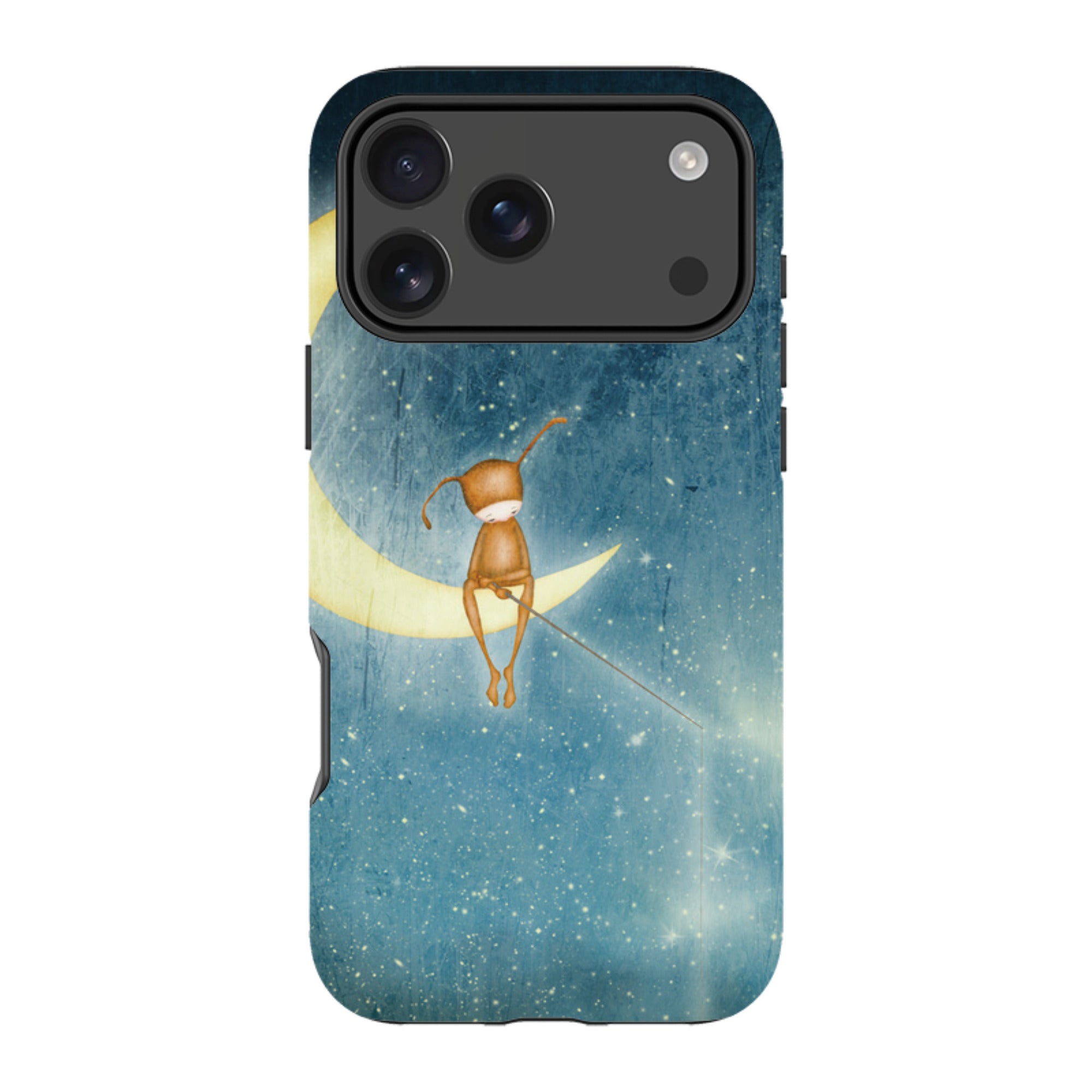 iPhone Tough Case - Fishing For Stars By Maja Lindberg