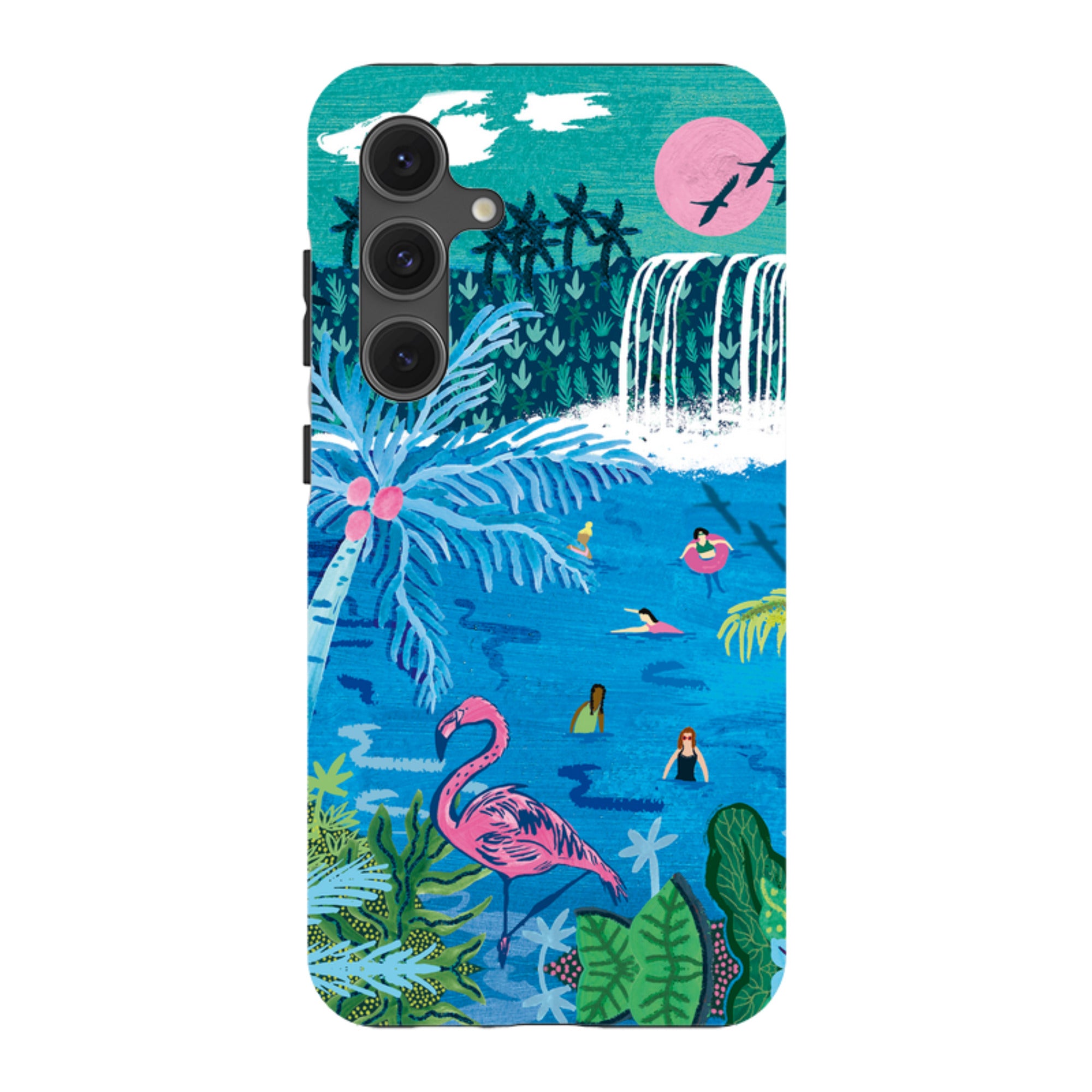 Samsung Tough  Case - Palm Pool By Emma Frances Grant