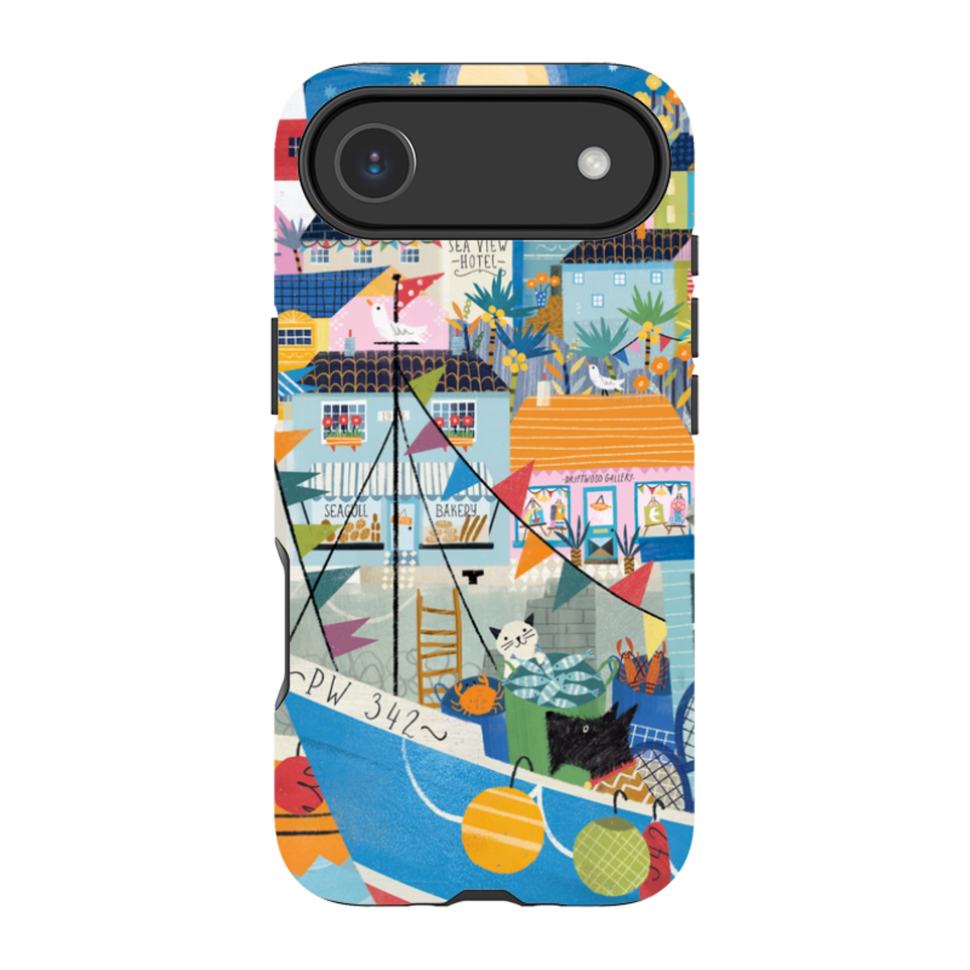 iPhone MagSafe Tough Case - Night Harbour 2 By Ali Brookes