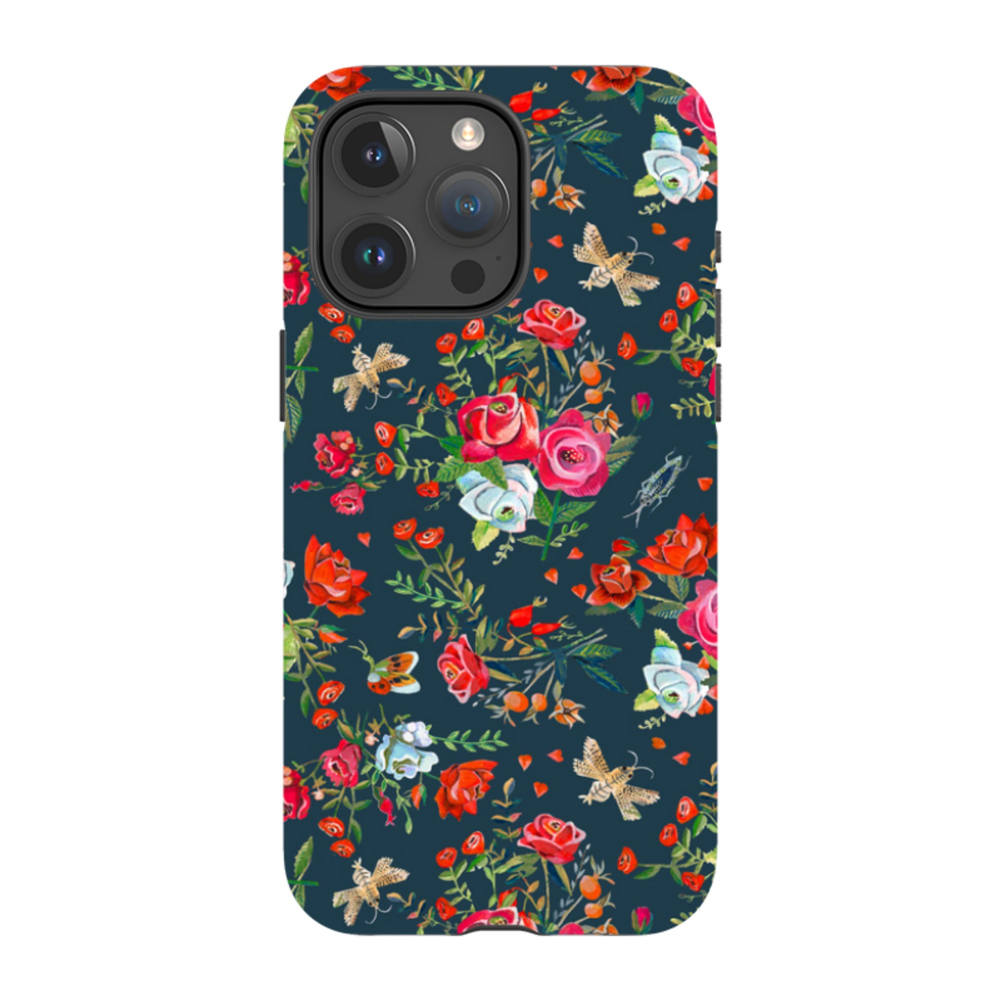iPhone MagSafe Tough Case -  Blue Roses By Caroline Bonne Muller