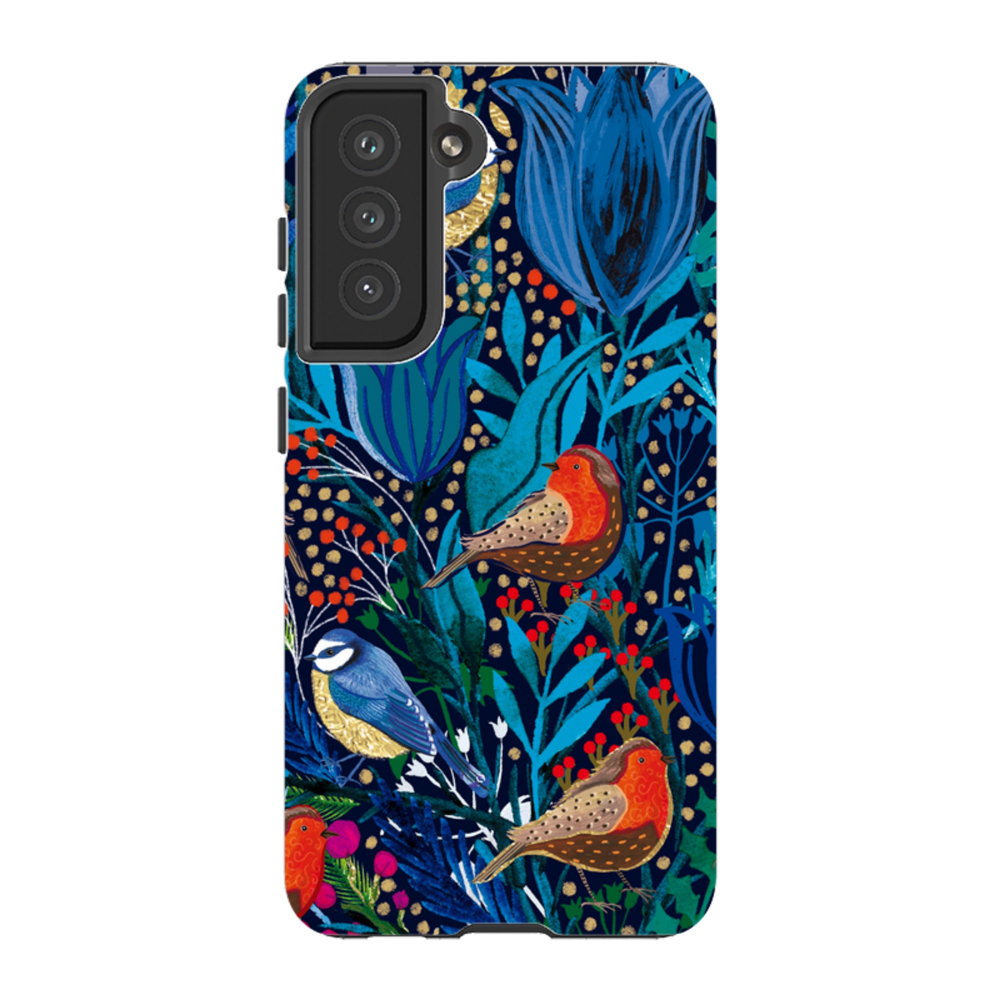Samsung Tough Case - Xmas Robin IV By Emma Frances Grant