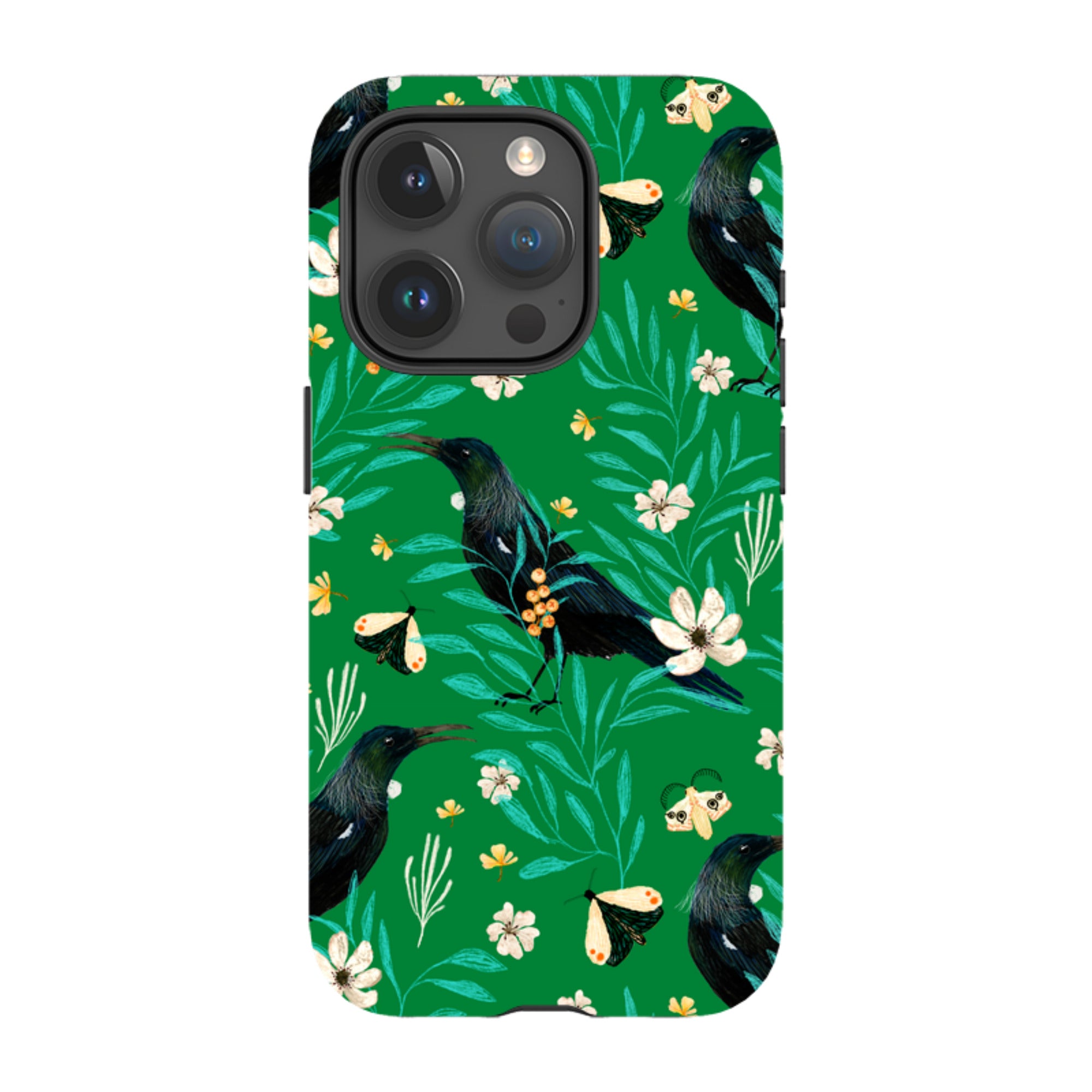iPhone Tough Case - Tui Green By Katherine Quinn