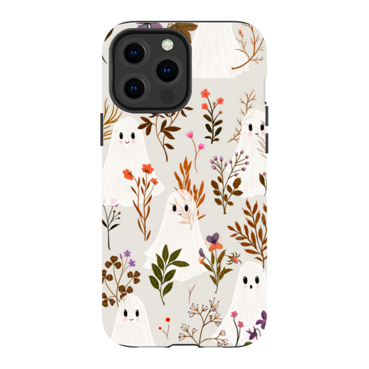iPhone Tough Case - Ghost in the Garden - Stone By Katherine Quinn
