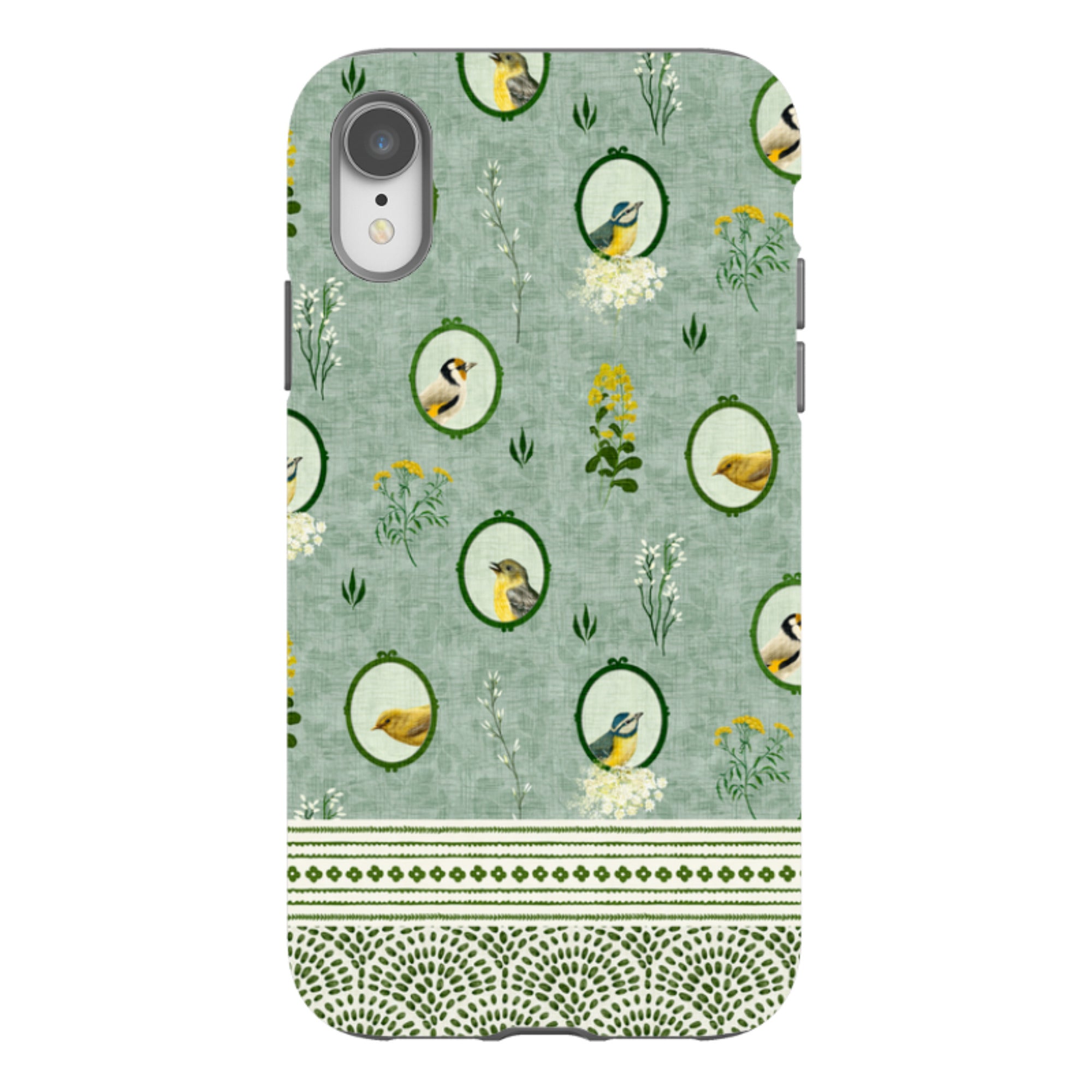 iPhone Tough Case - Song Bird Frames 2 By Katherine Quinn