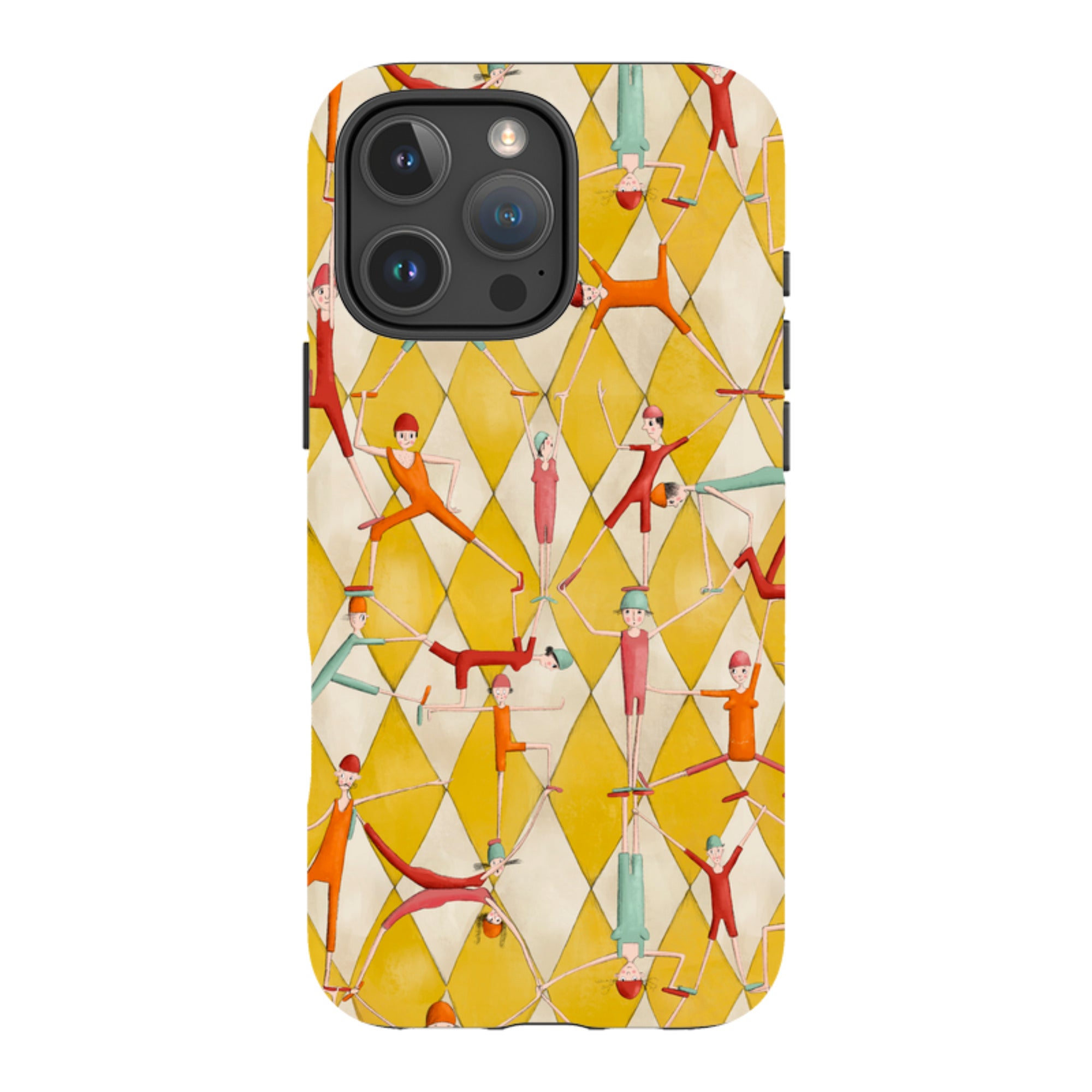 iPhone Tough Case - Acrobats By Maja Lindberg