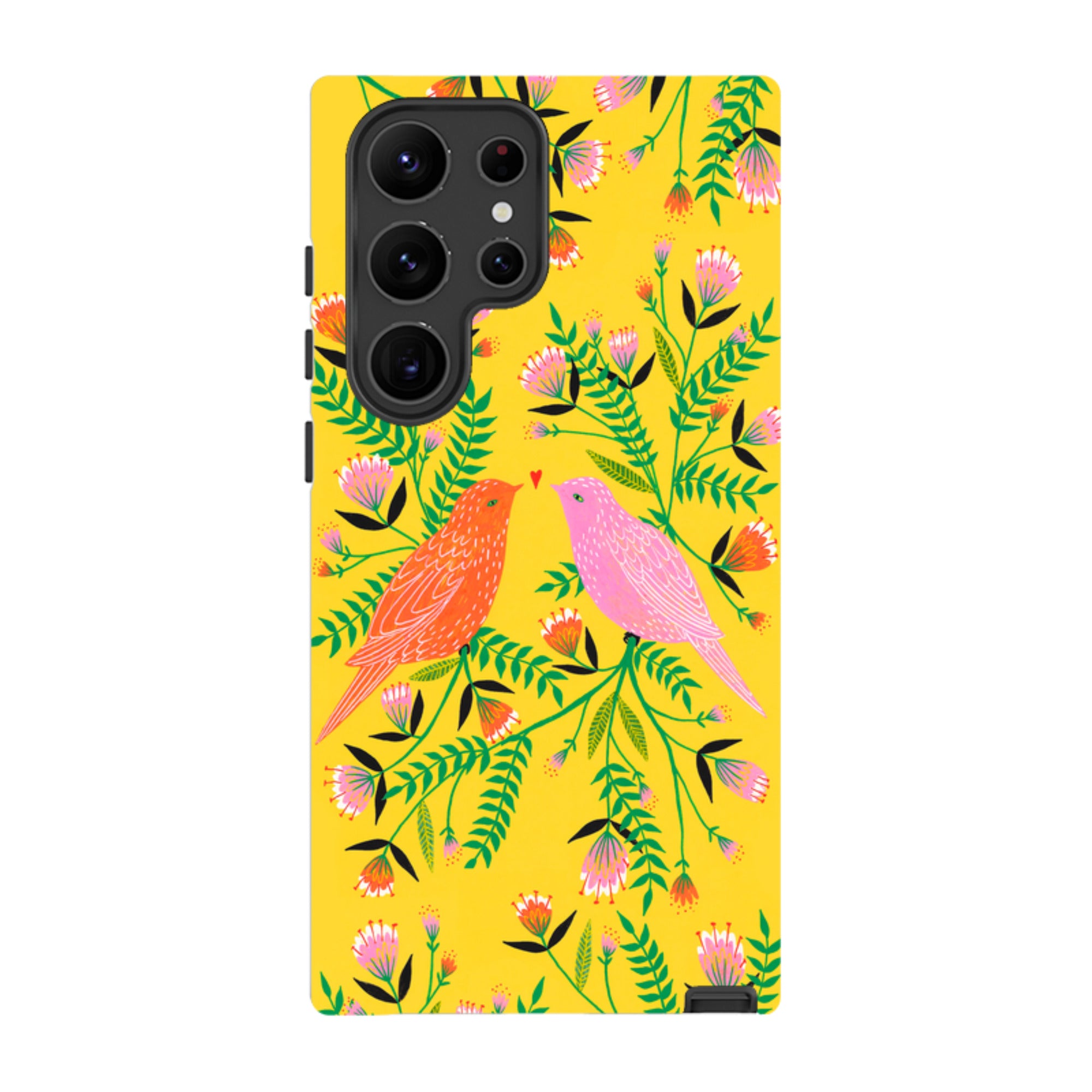 Samsung Tough Case - Love Birds By Lee Foster Wilson