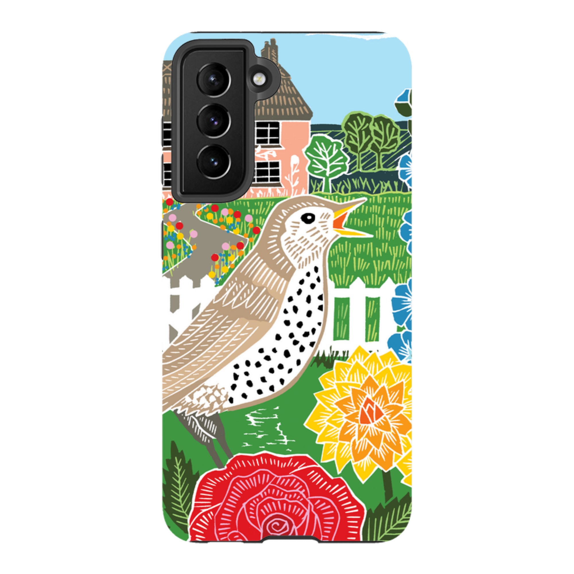 Samsung Tough Case - Cottage Garden By Kate Heiss