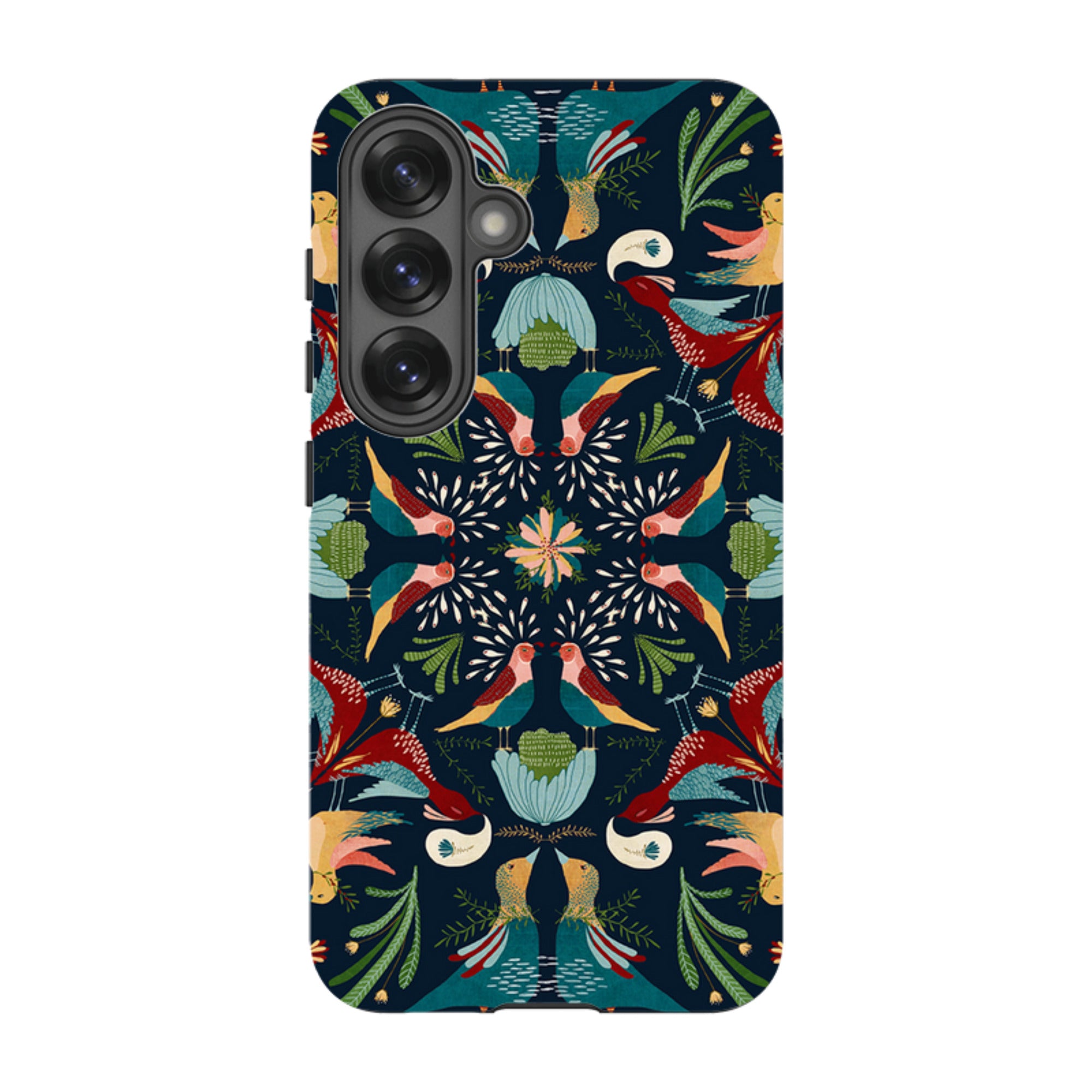 Samsung Tough Case - Navy Hanky By Katherine Quinn