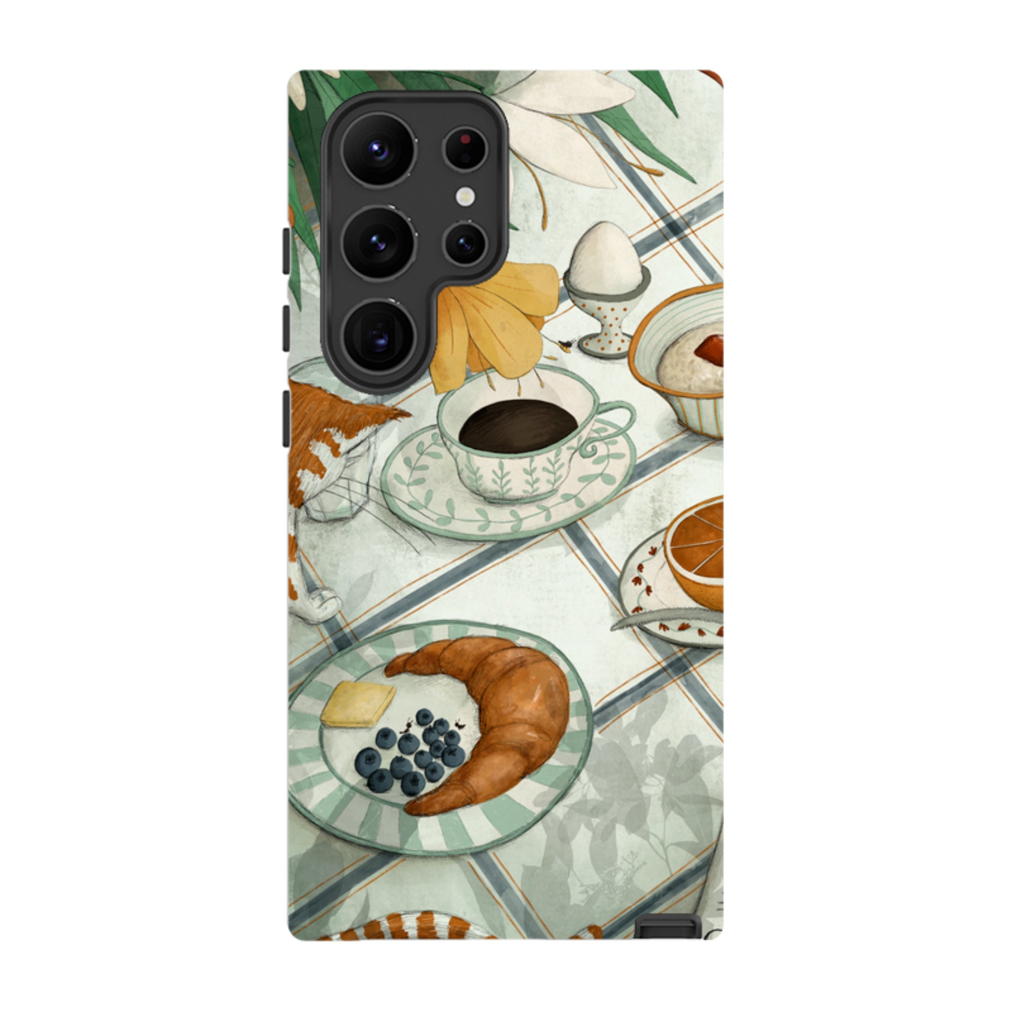 Samsung Tough Case - Hungry Friends By Maja Lindberg