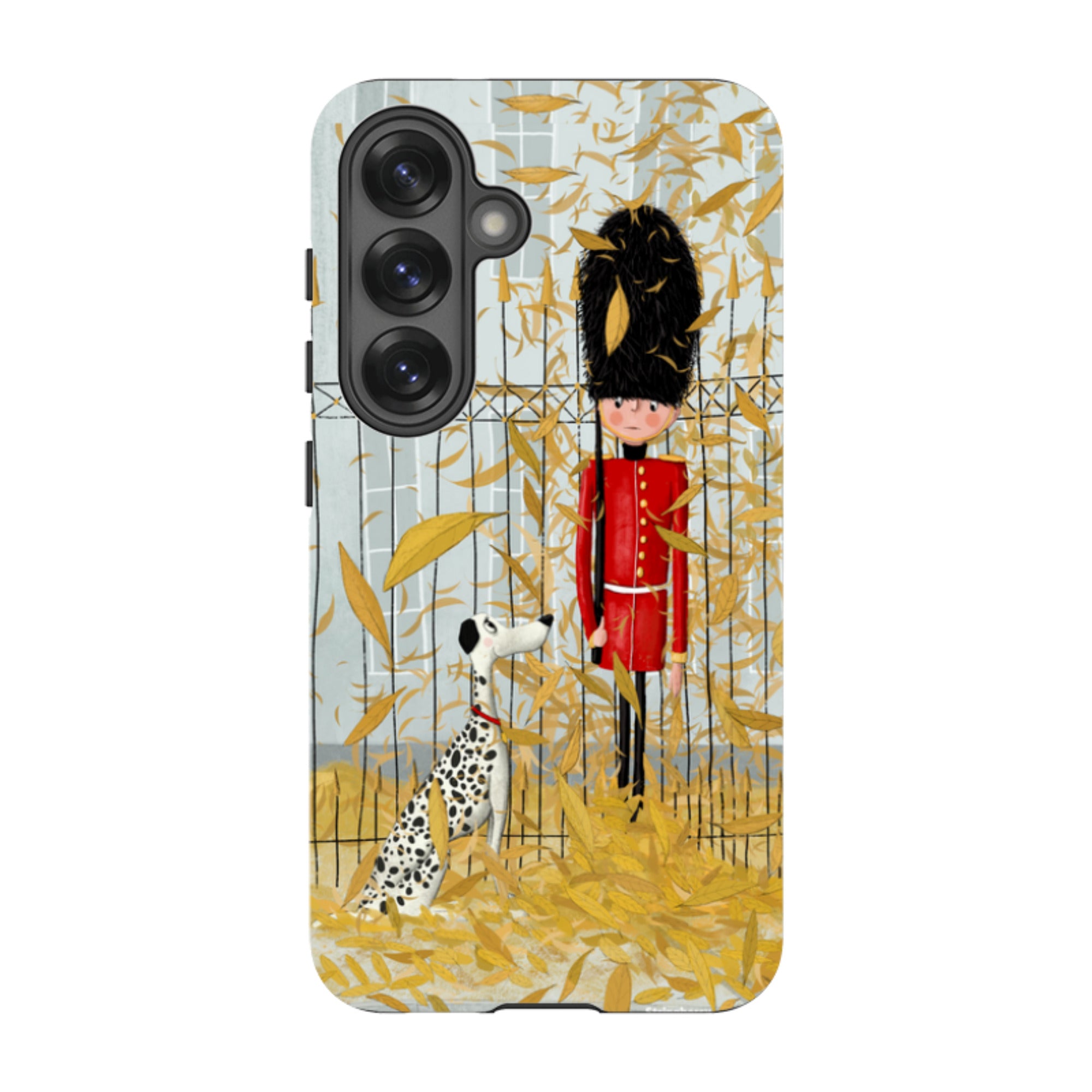 Samsung Tough Case - London In Leaves By Maja Lindberg