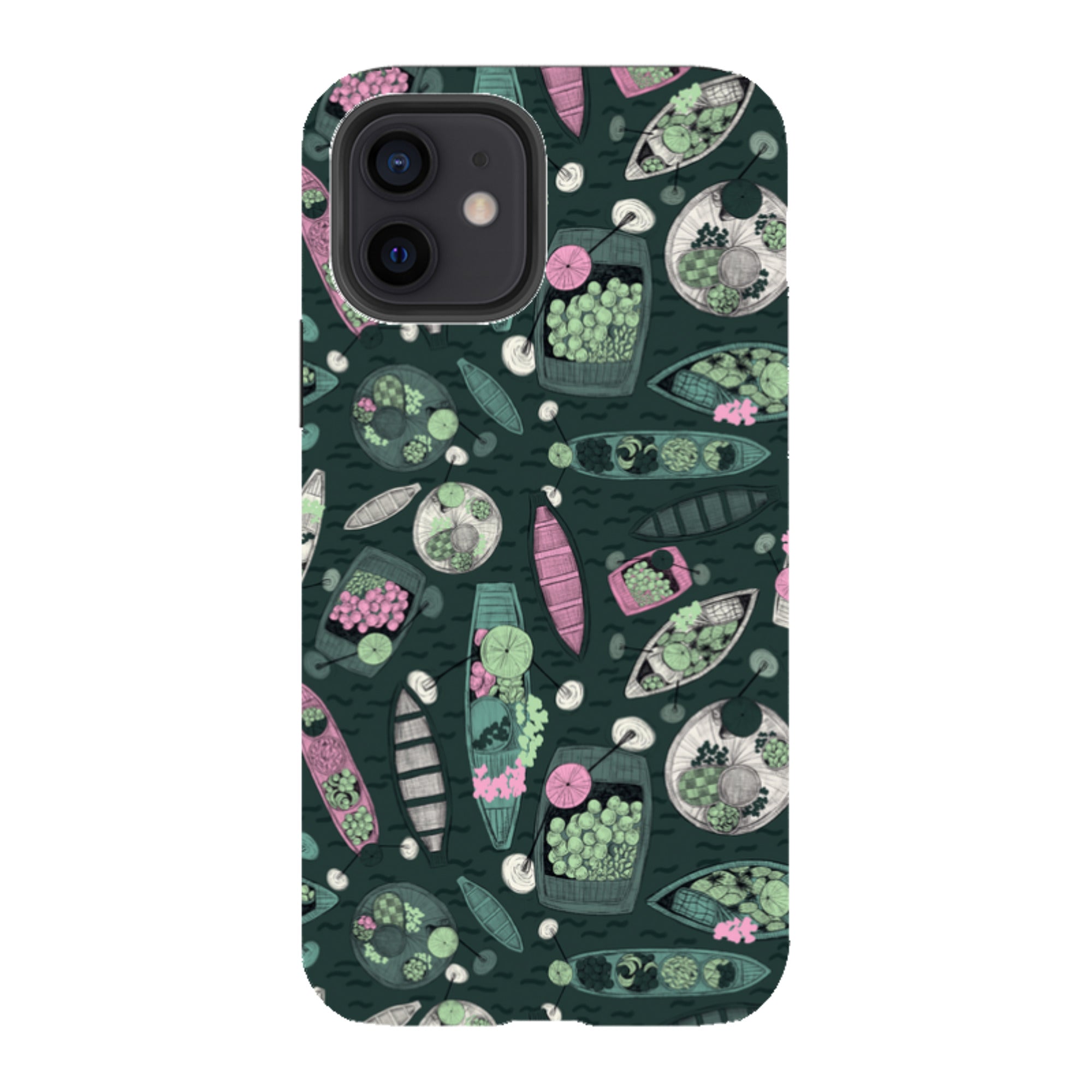 iPhone Tough Case - Floating Markets A By Jade Mosinski