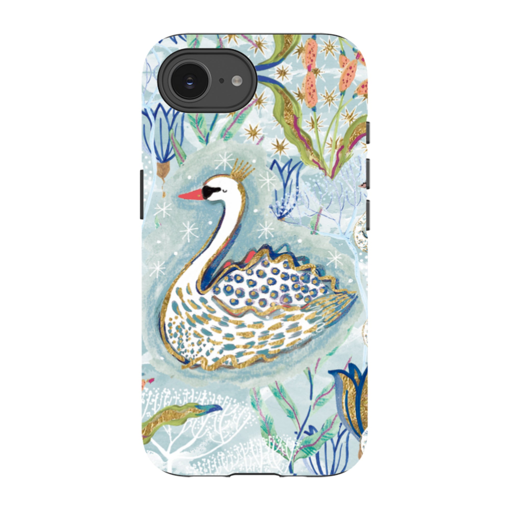 iPhone Tough Case - Seven Swans I By Emma Frances Grant