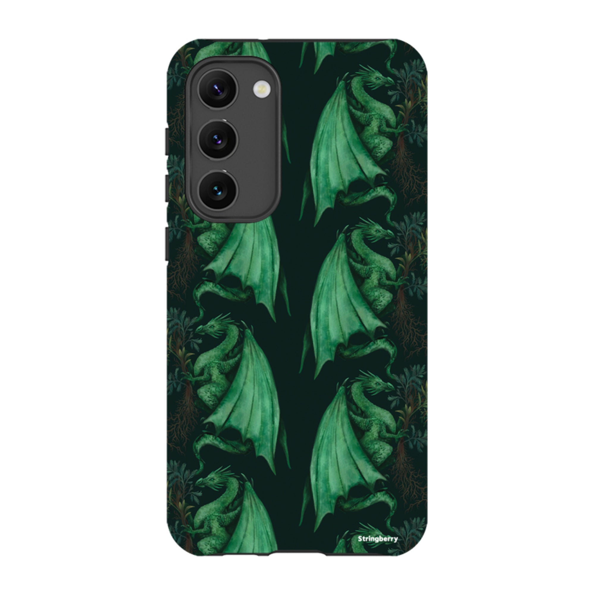Samsung Tough Case - Arbor Dragon Pattern By Anna Stead