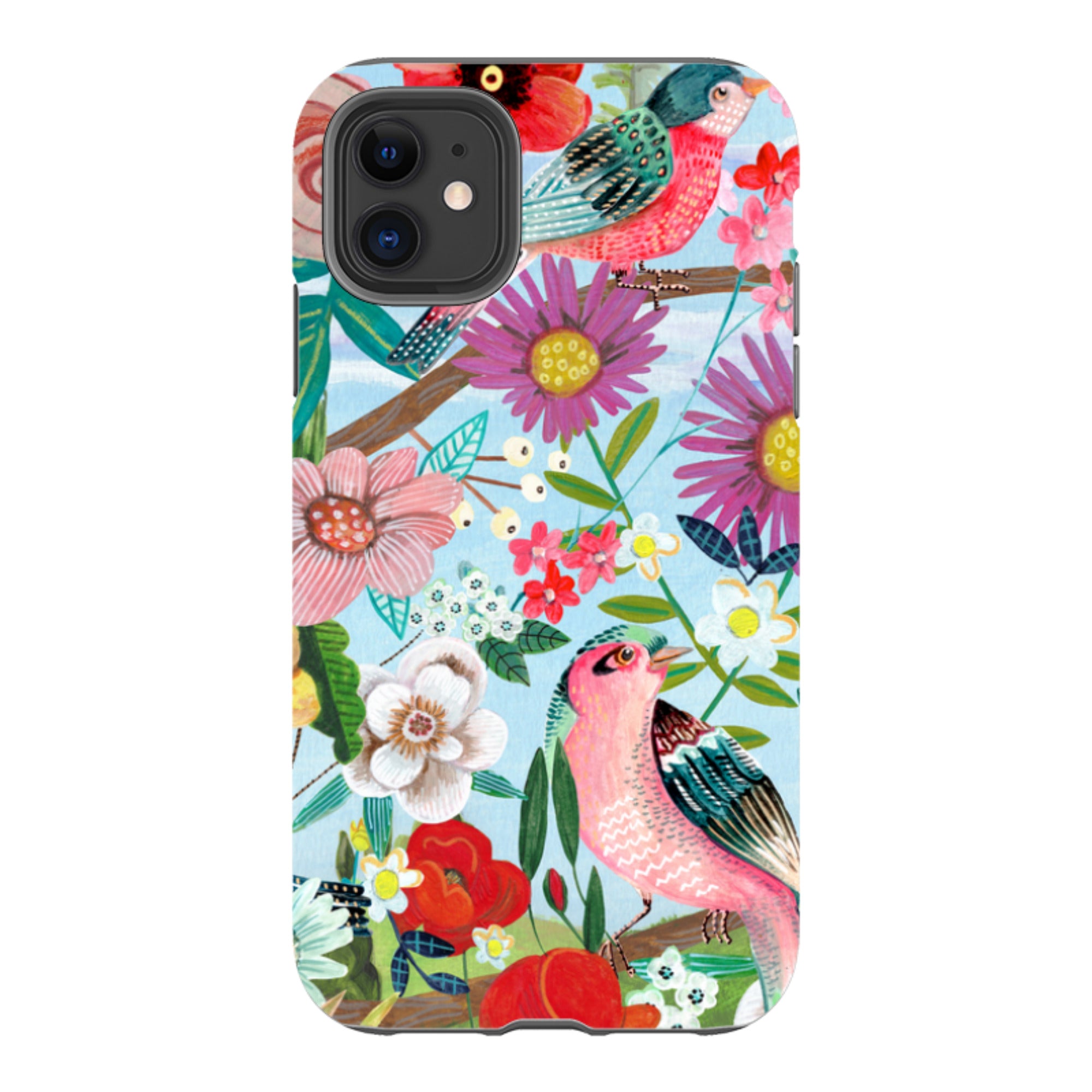 iPhone Tough Case - Birds By Caroline Bonne Muller