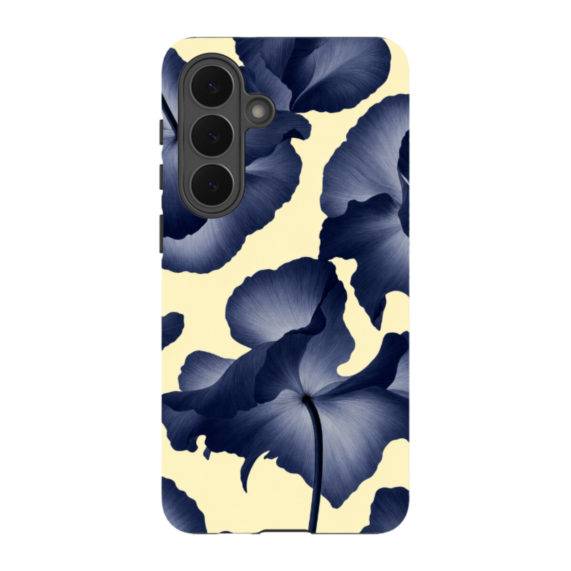 Samsung Tough Case - Navy Blue Poppy
