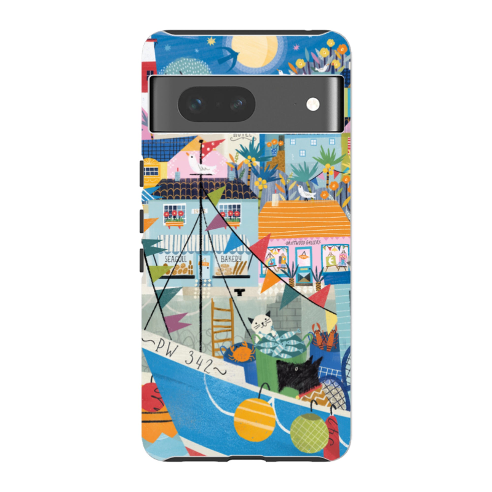 Google Tough Case - Night Harbour 2 By Ali Brookes