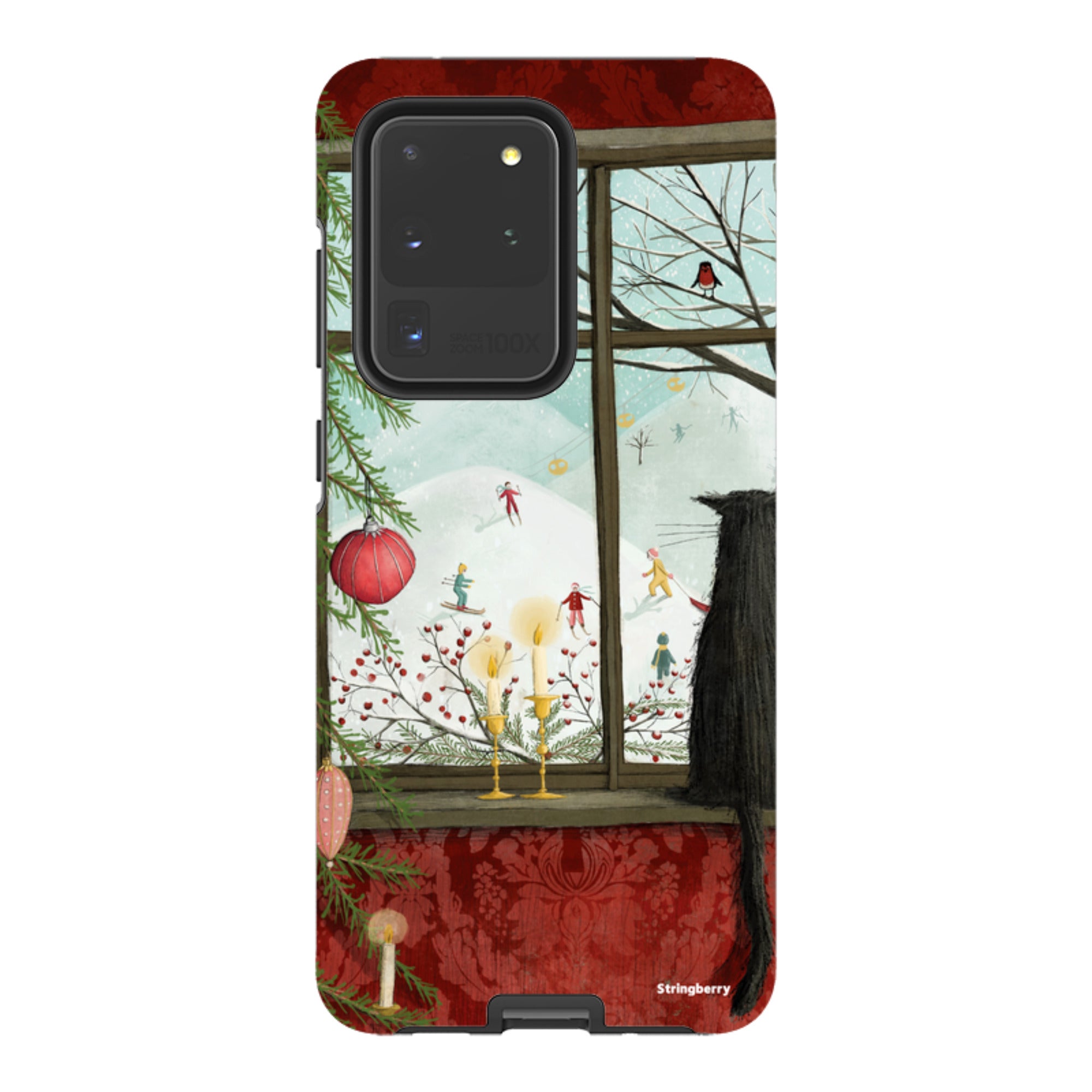 Samsung Tough Case - Christmas Window By Maja Lindberg