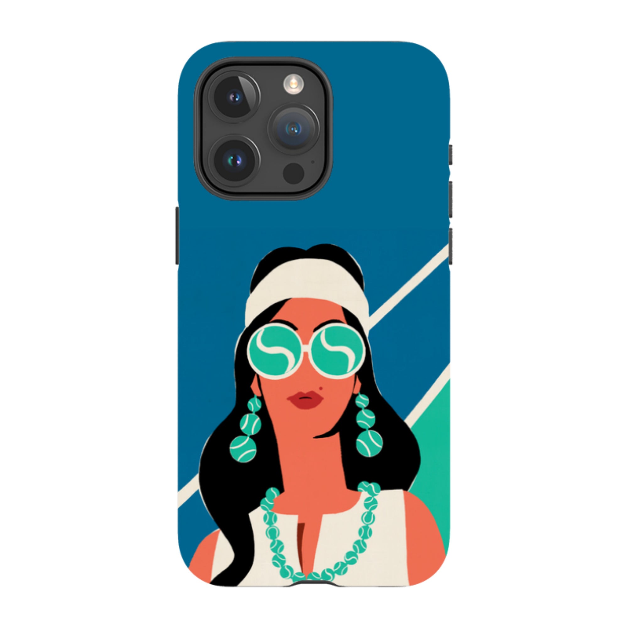 iPhone MagSafe Tough Case -  Tennis Fashion By Paul Thurlby