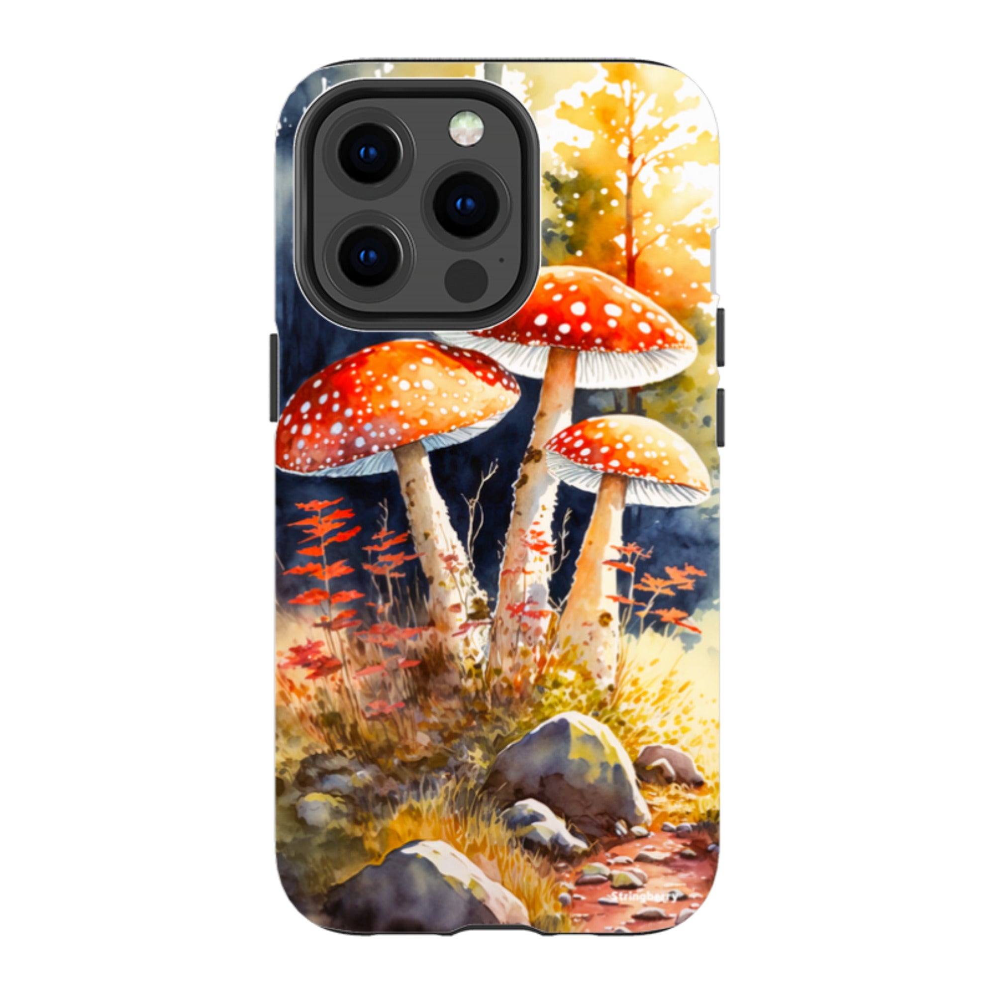 iPhone Tough Case - Mushroom Colour I