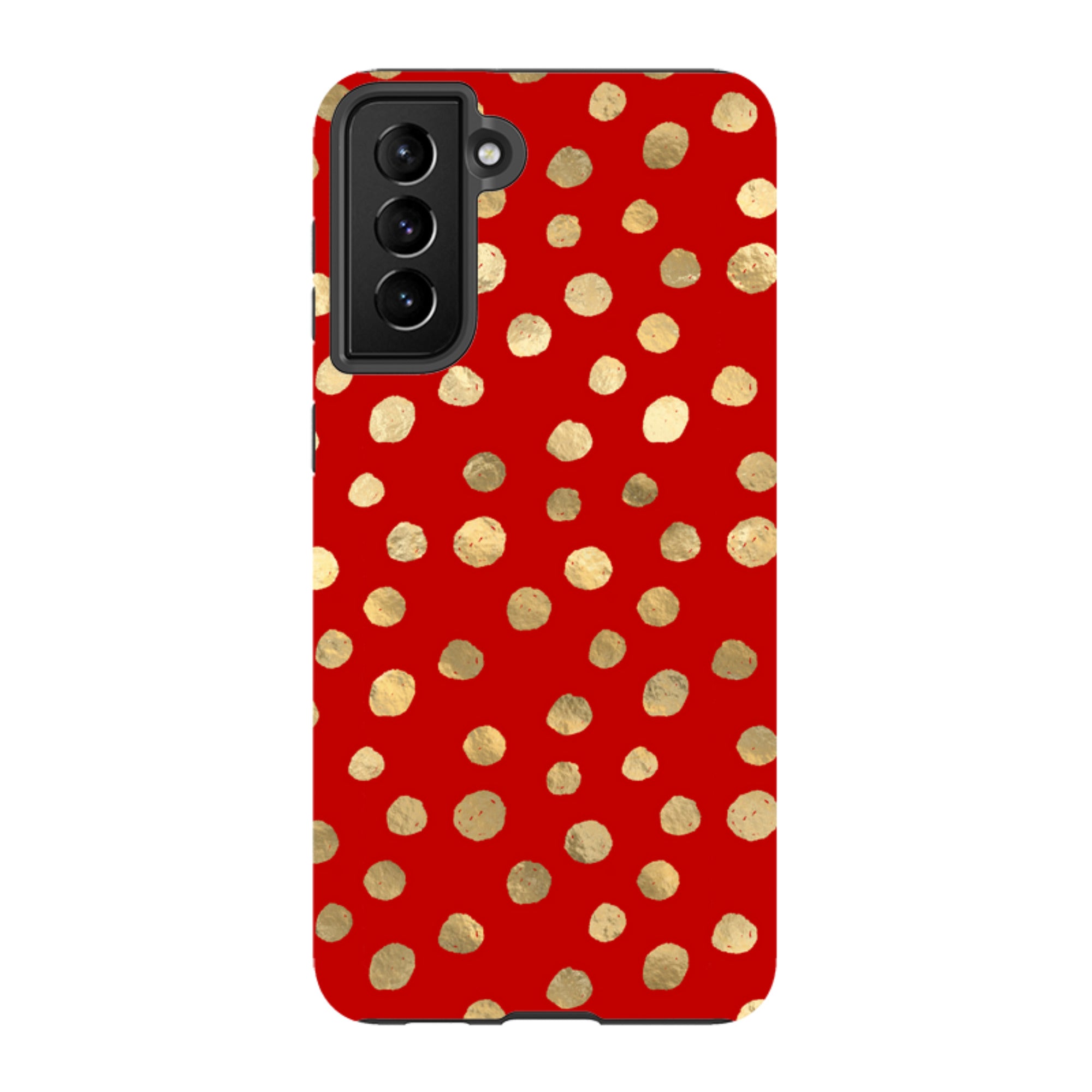 Samsung Tough Case - Burgundy and Gold Stars