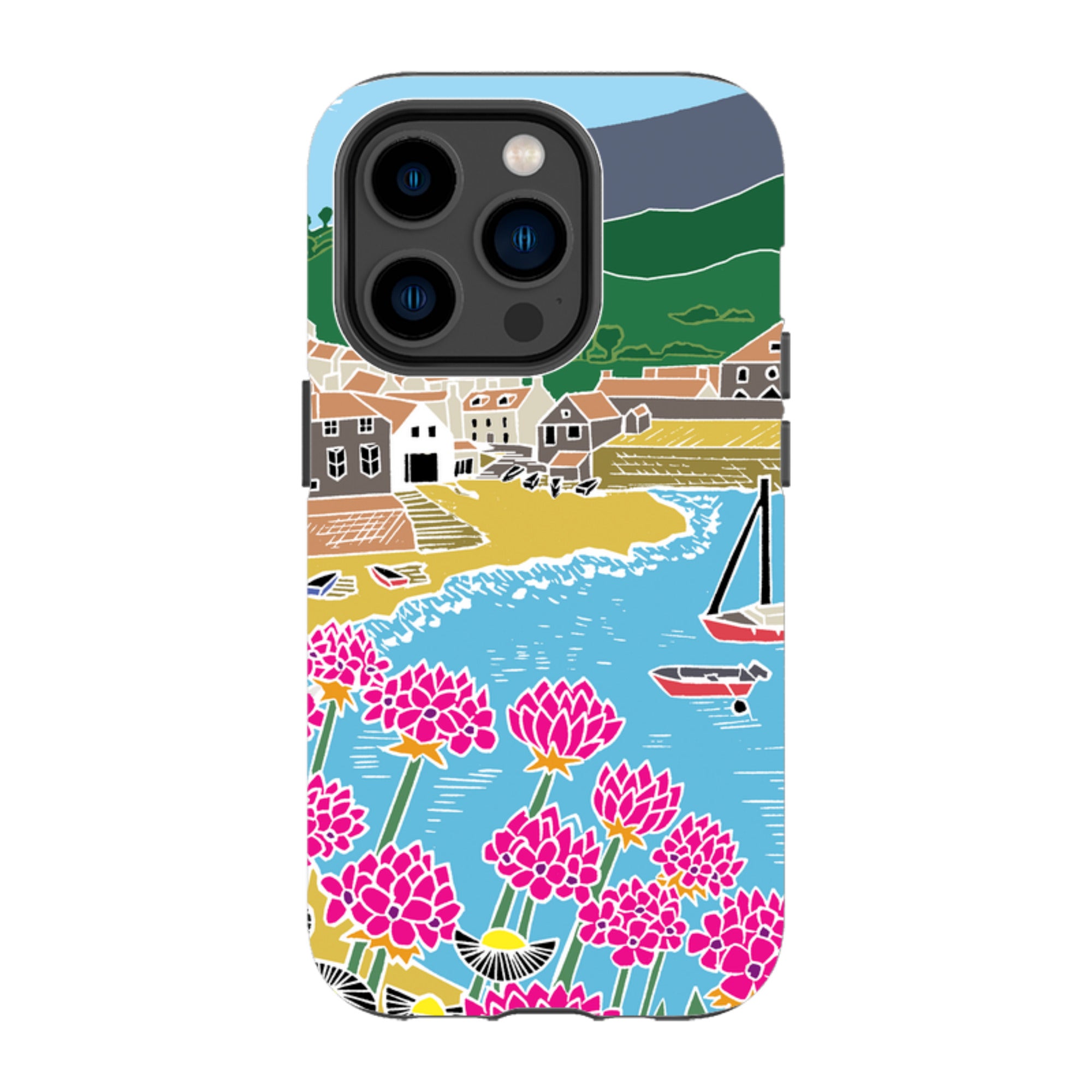 iPhone Tough Case - Quaint Harbour By Kate Heiss