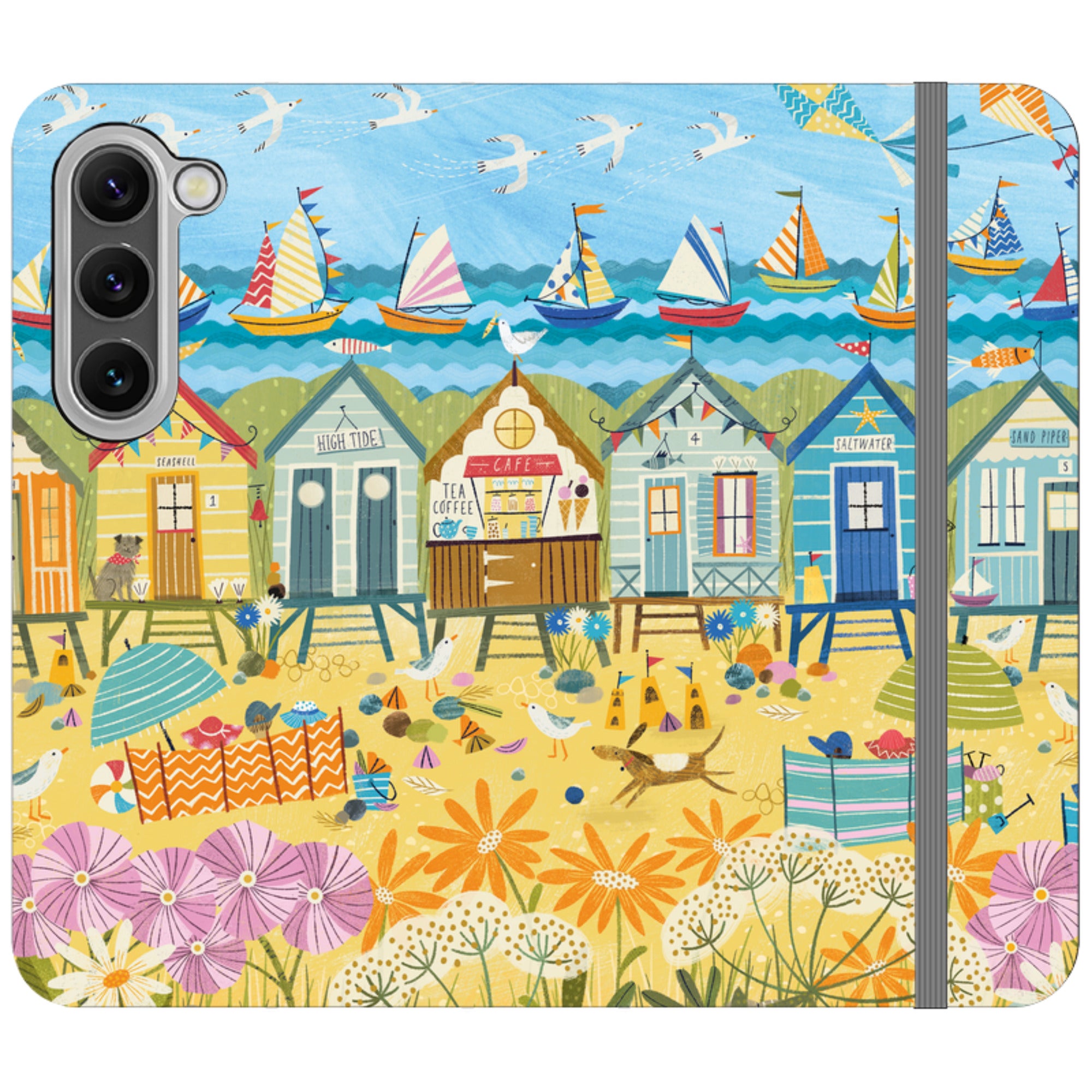 Beachy Days Wallet Case By Ali Brookes