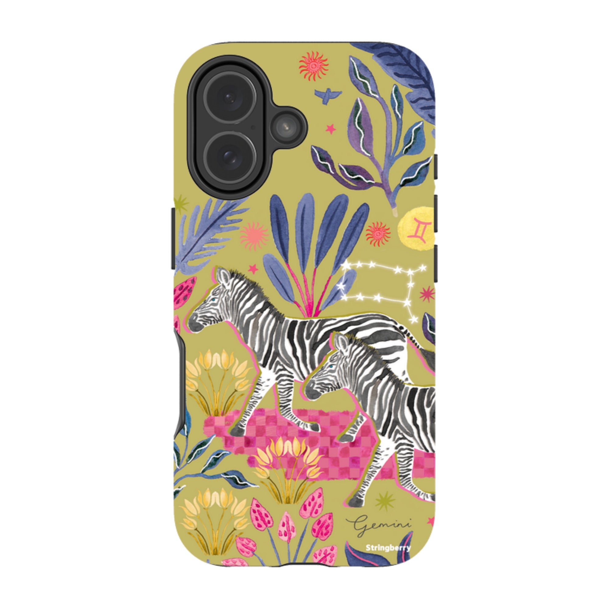 iPhone Tough Case - Gemini By Emma Frances Grant