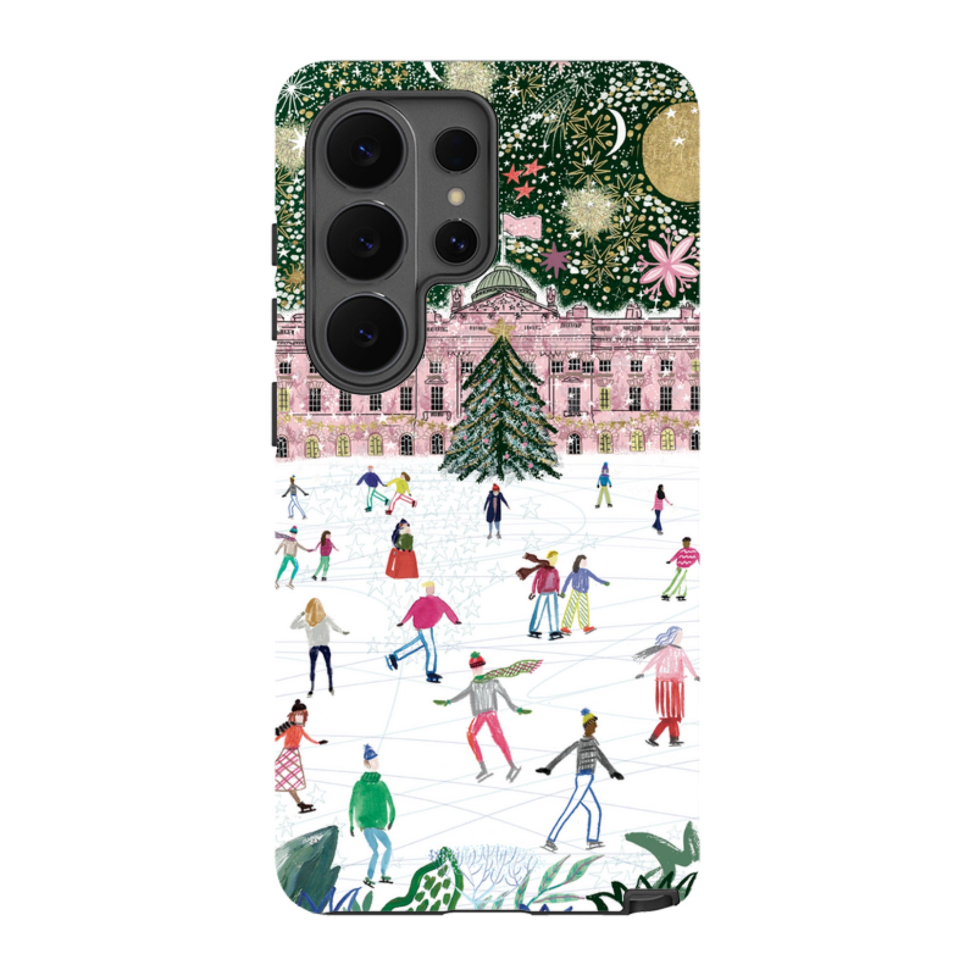 Samsung Tough Case - Skating At Somerset House By Emma Frances Grant