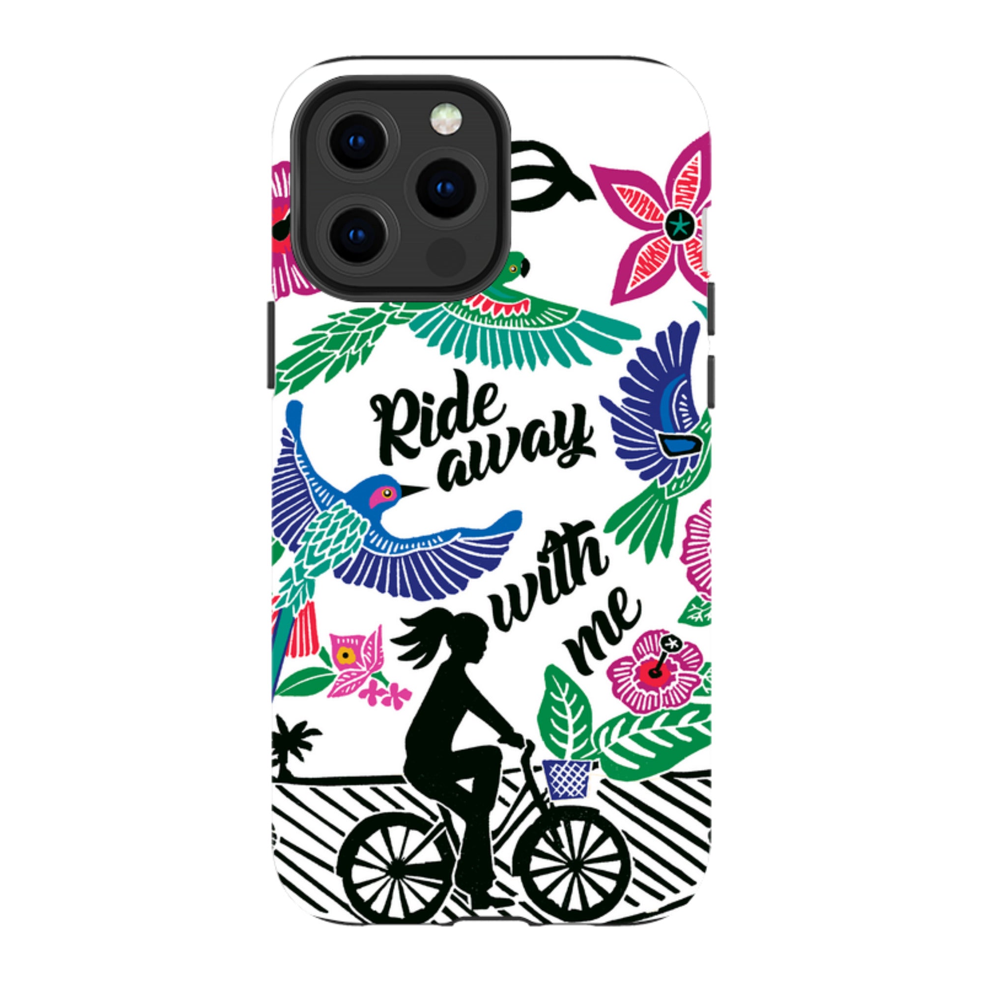 iPhone Tough Case - Ride With Me By Kate Heiss