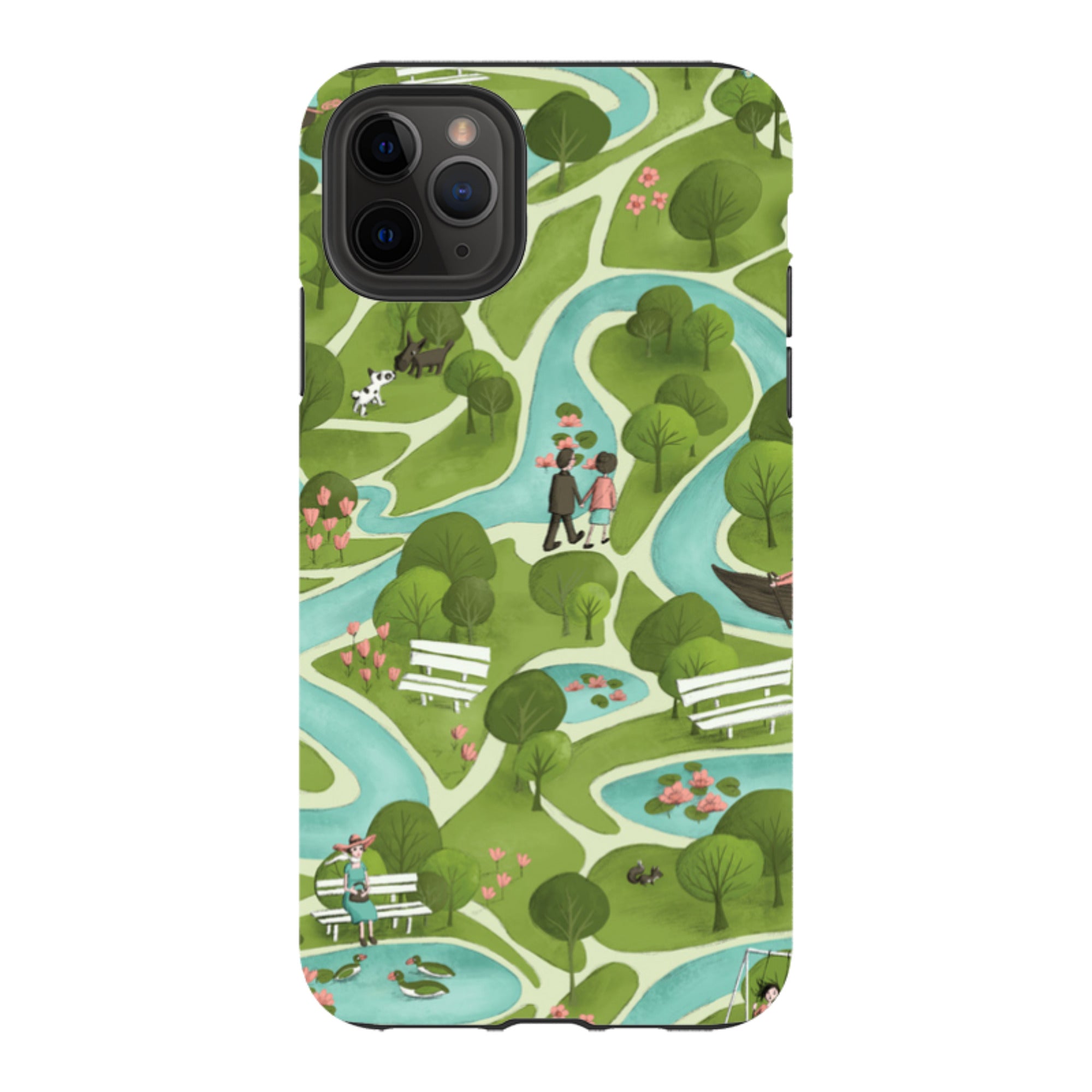 iPhone Tough Case - In the Park By Maja Lindberg