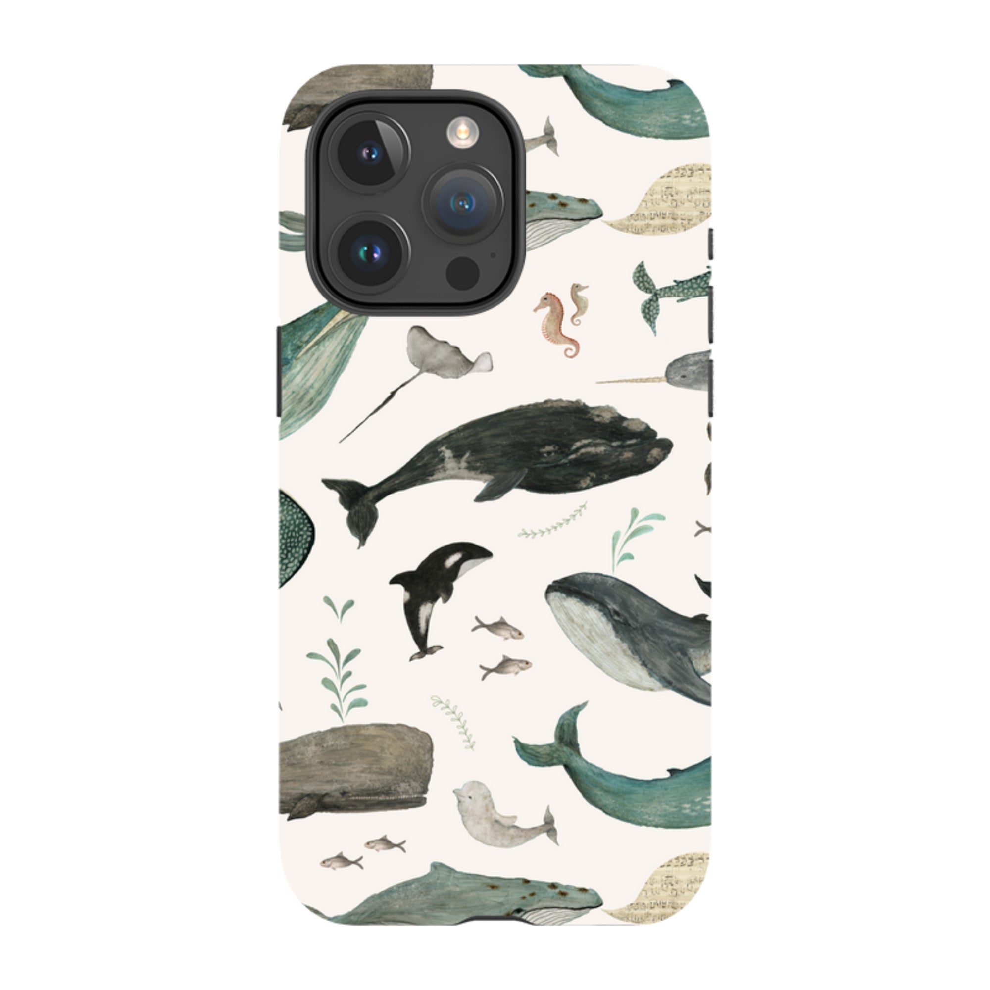 iPhone MagSafe Tough Case - Whale Song By Katherine Quinn