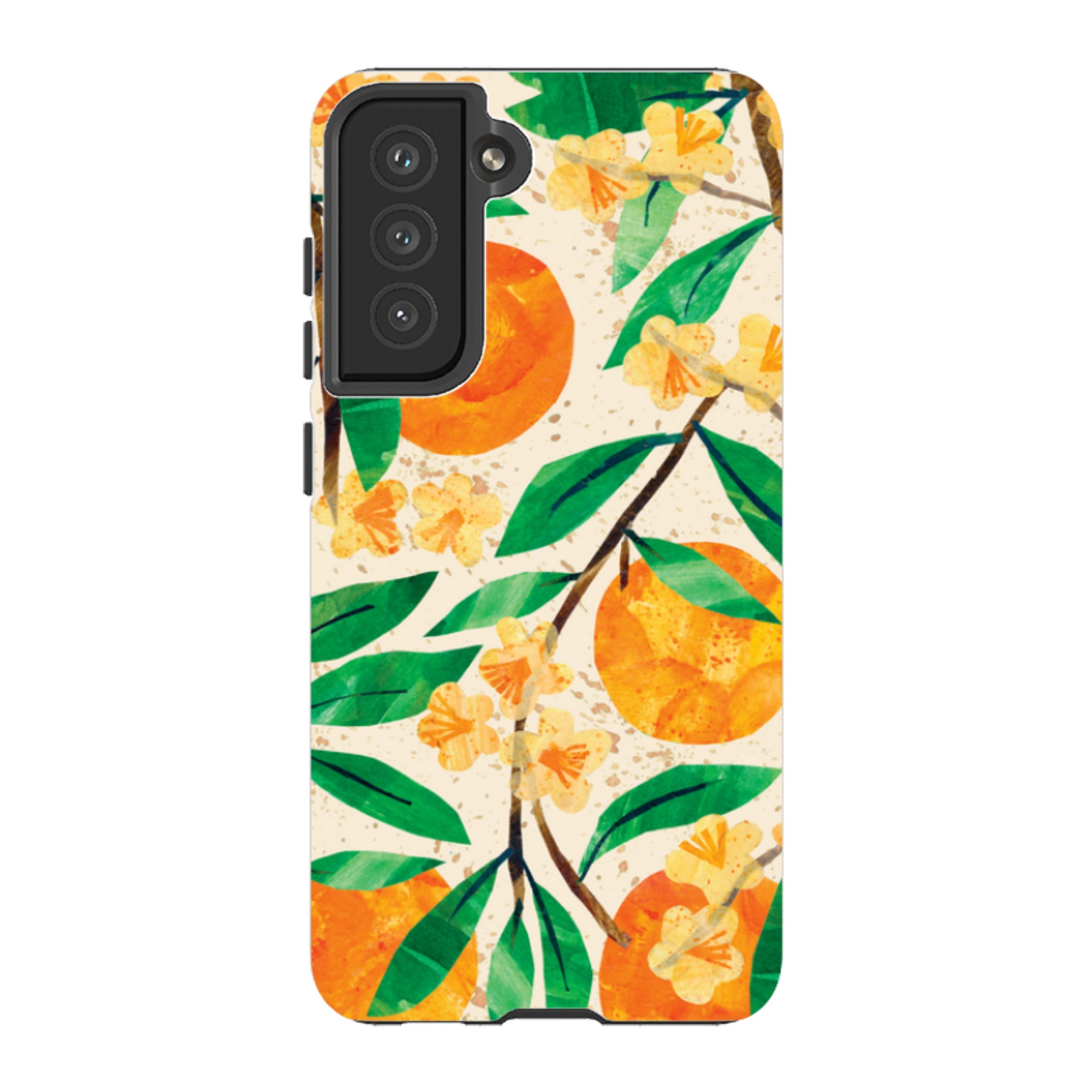 Samsung Tough  Case - Orange Blossom By Tracey English