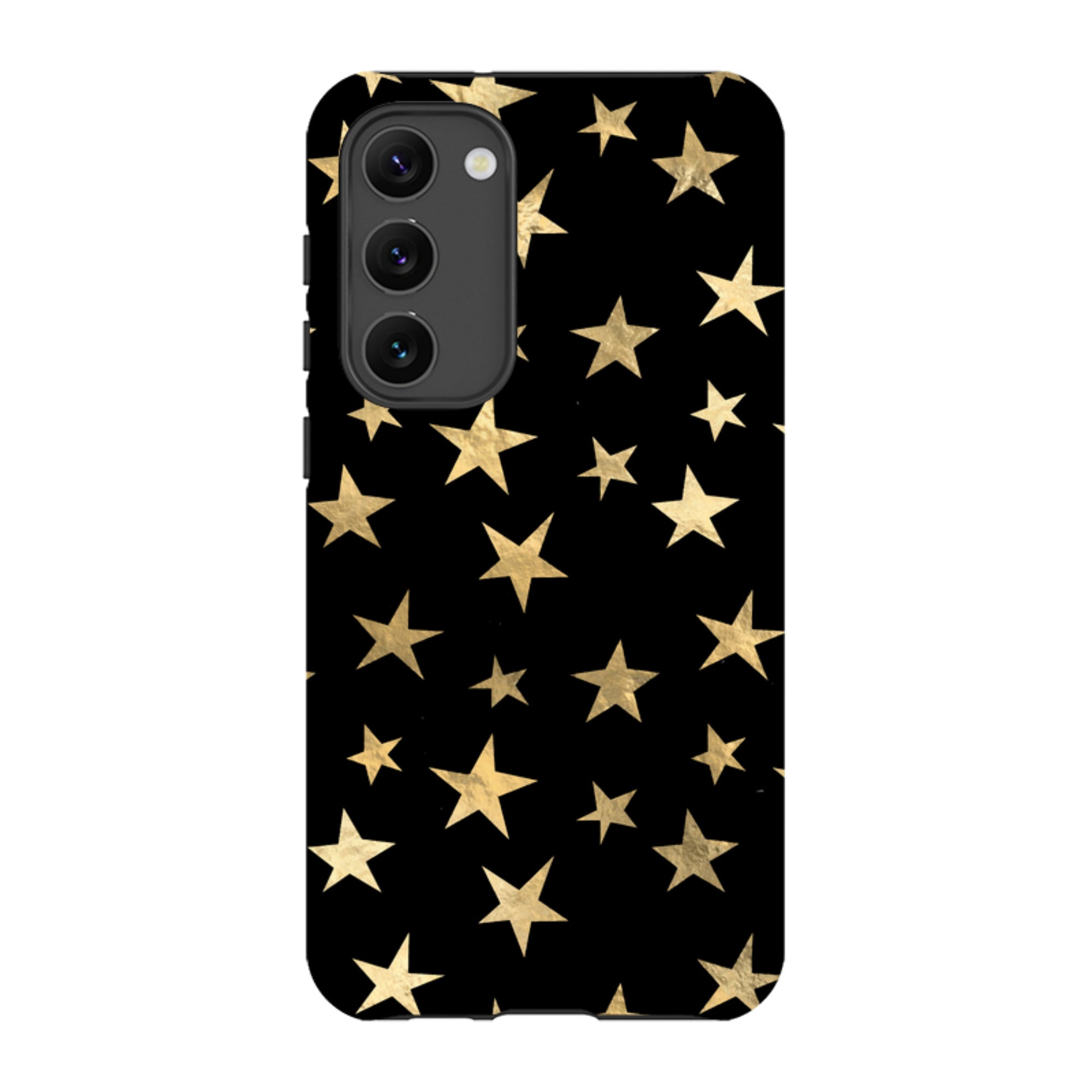 Samsung Tough Case - Black and Gold Stars