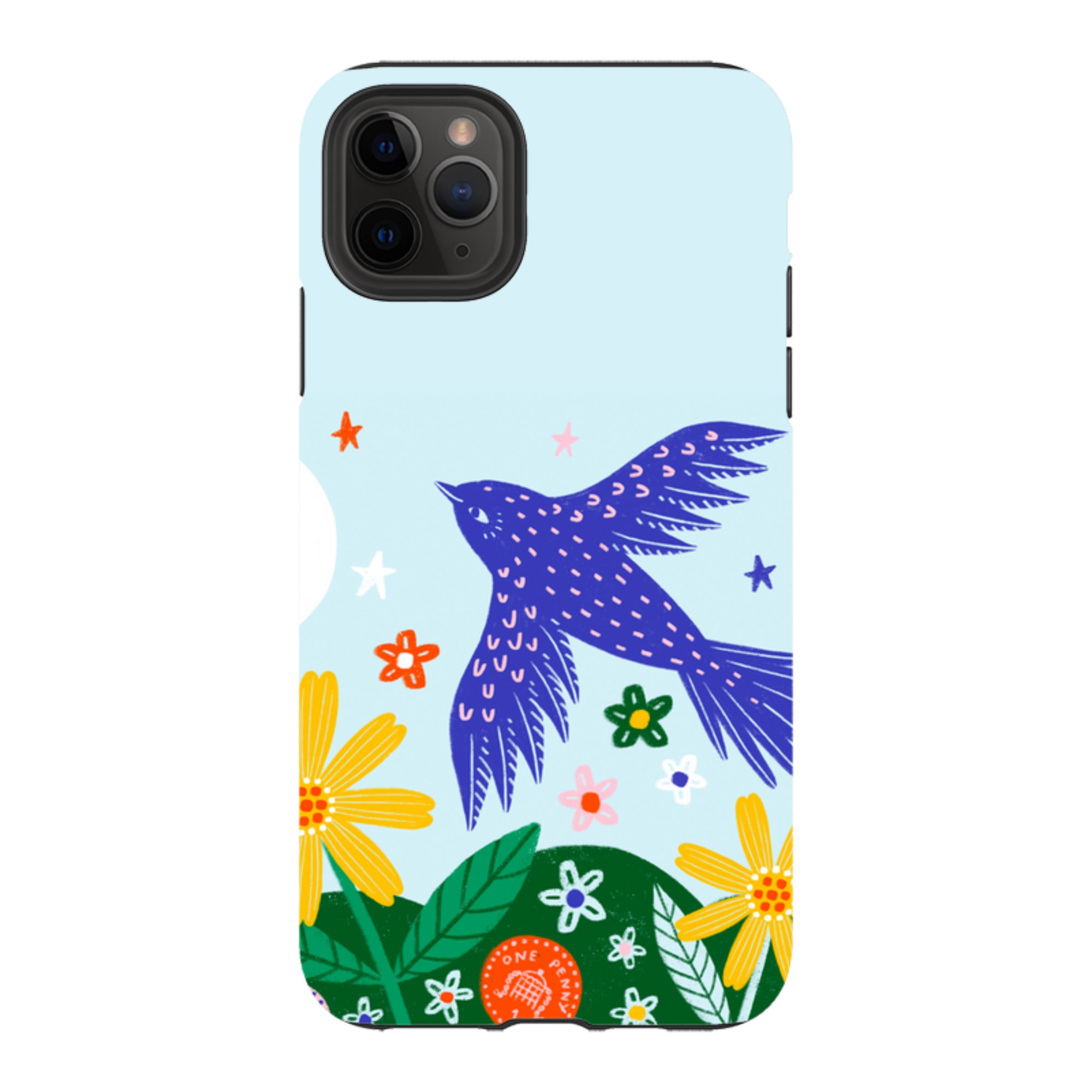 iPhone Tough Case - Bird By Lee Foster Wilson