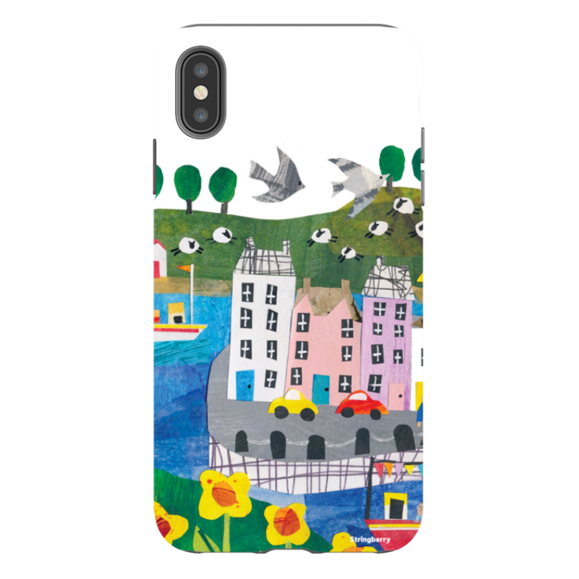 iPhone Tough Case - Countryscape V By Tracey English