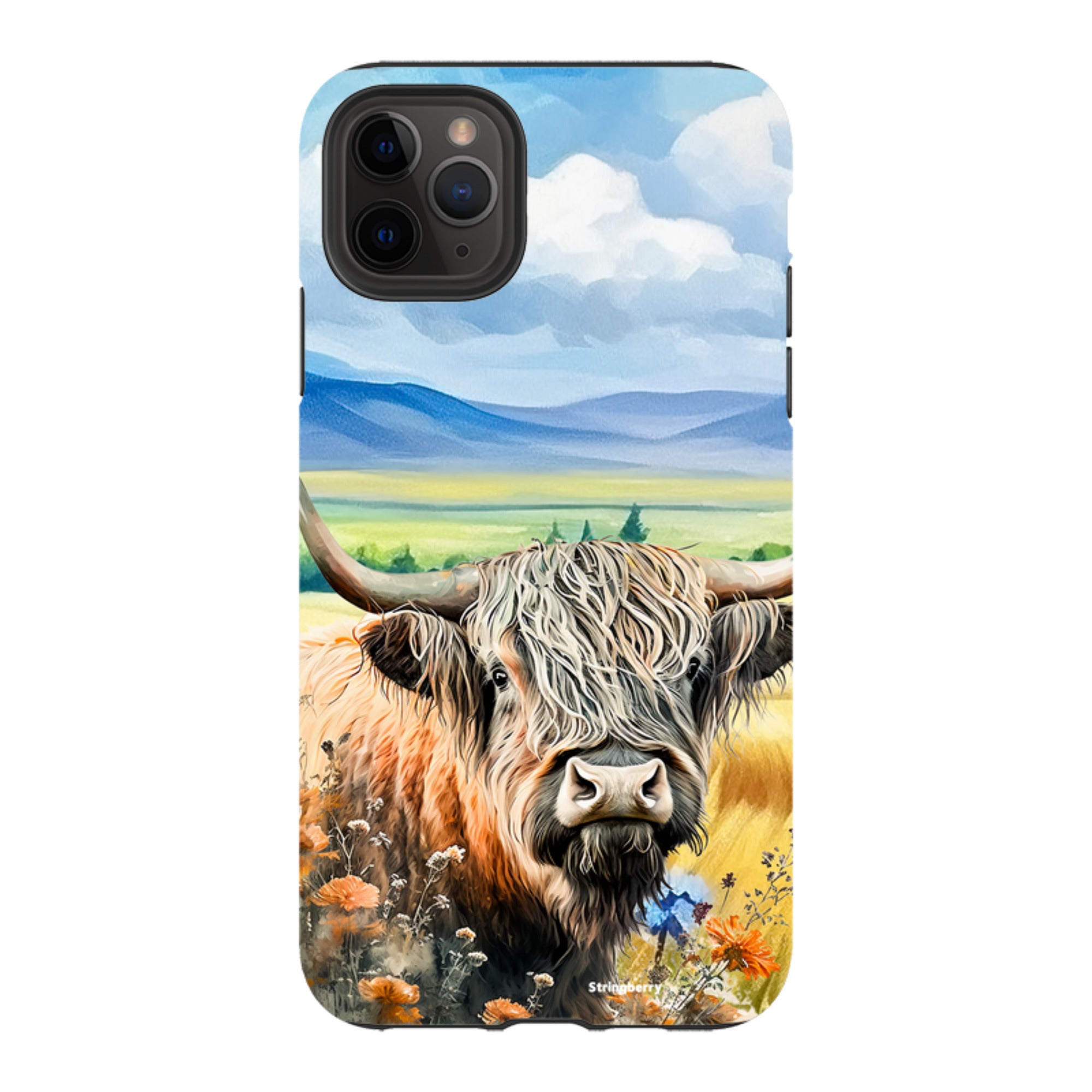 iPhone Tough Case - Highland Cow V
