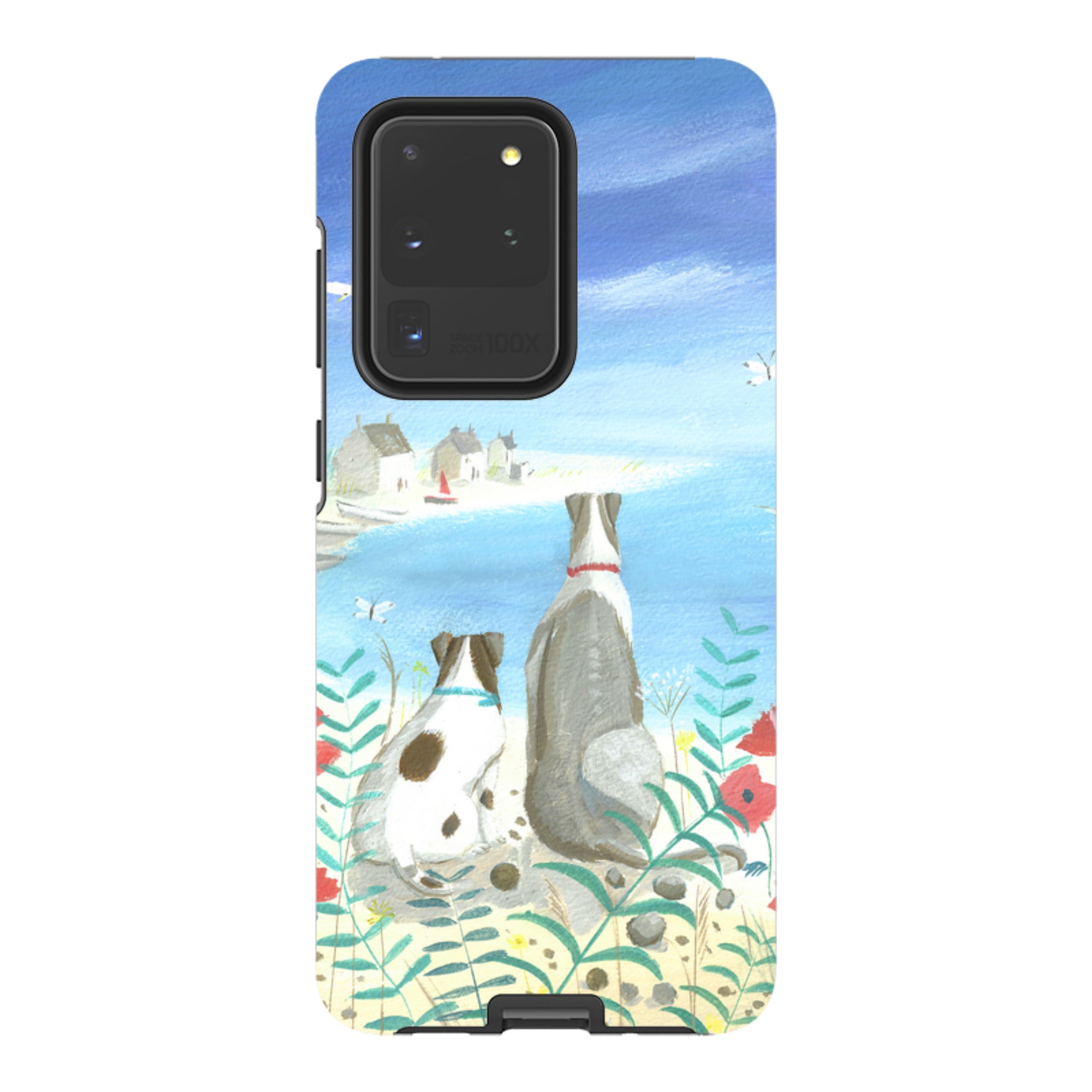 Samsung Tough Case - Beach Dogs By Mary Stubberfield