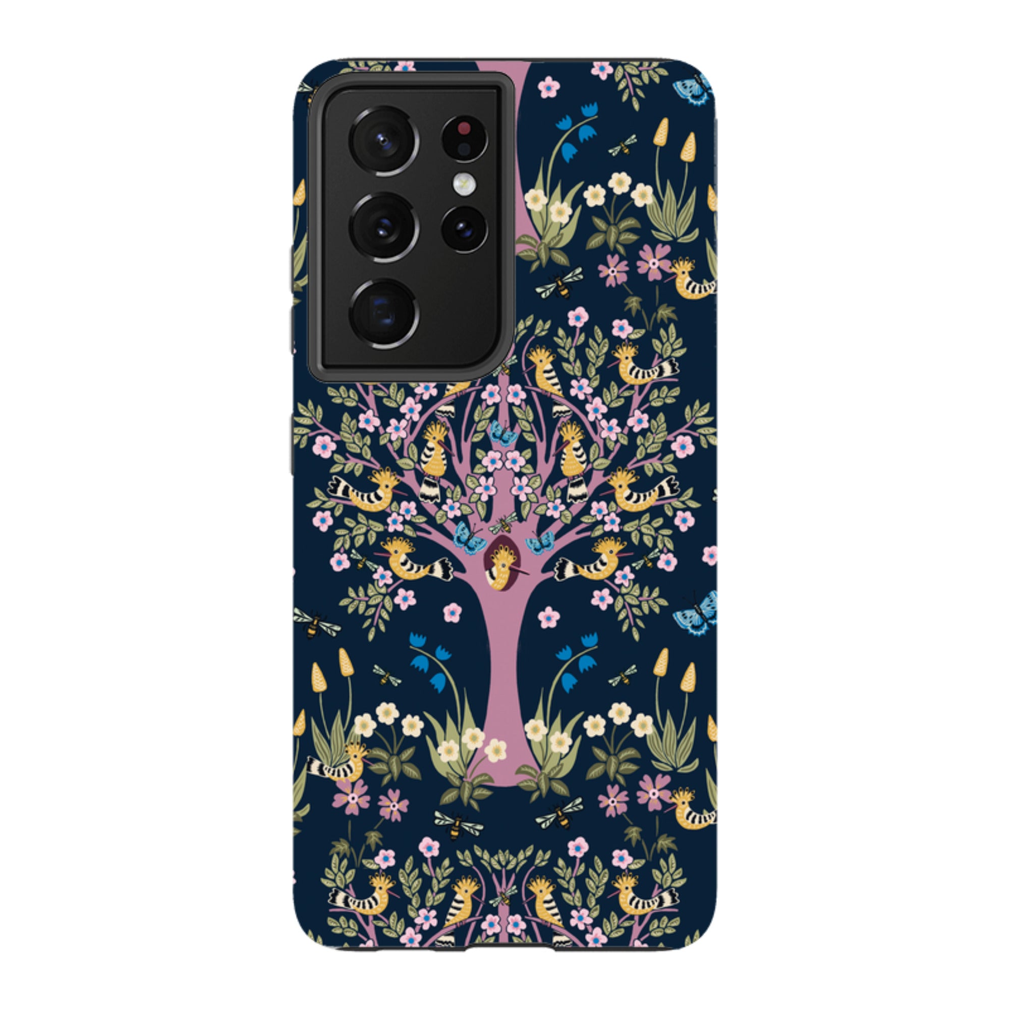 Samsung Tough Case - Hoopoe Tree By Kate Heiss