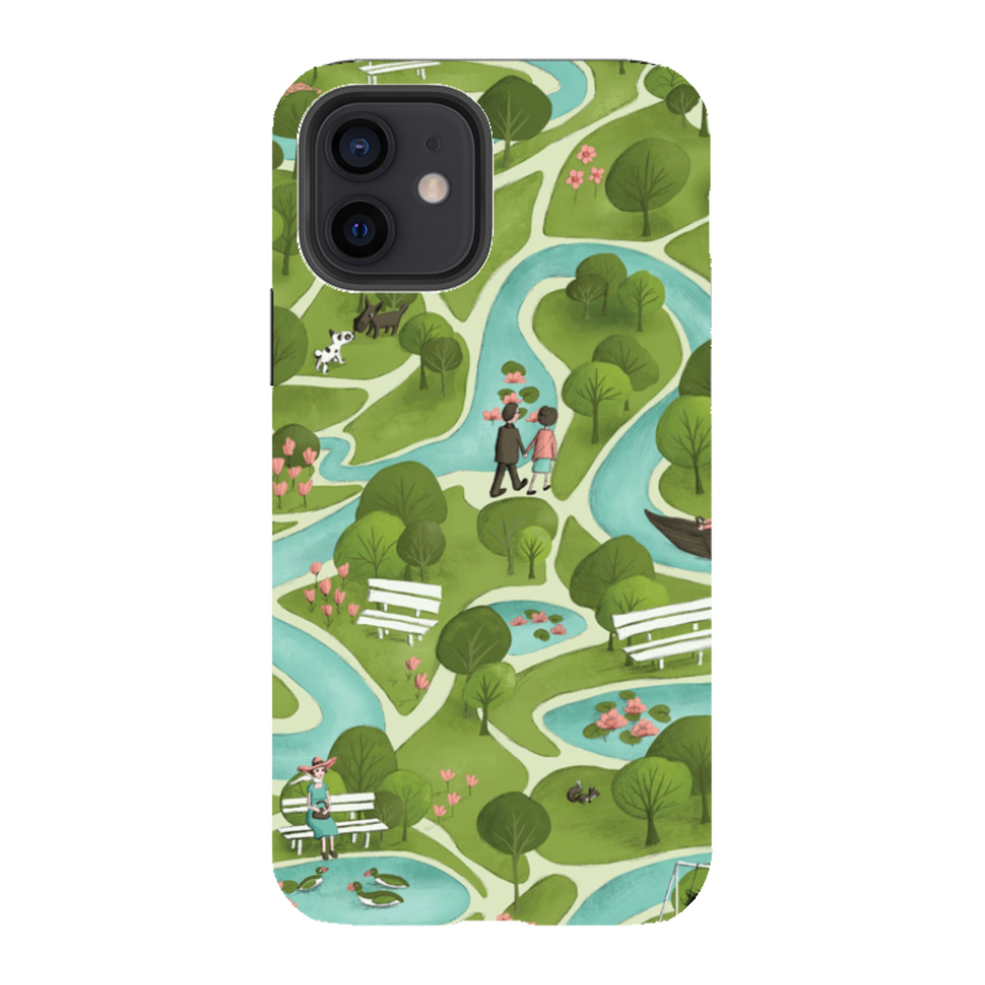 iPhone Tough Case - In the Park By Maja Lindberg