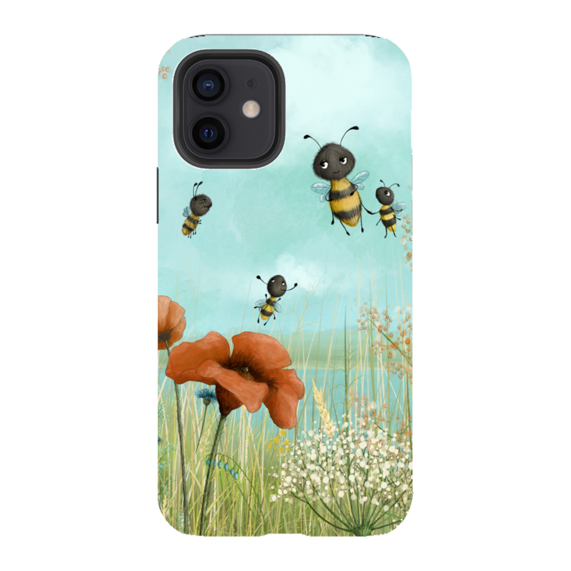 iPhone Tough Case - Flower Field By Maja Lindberg