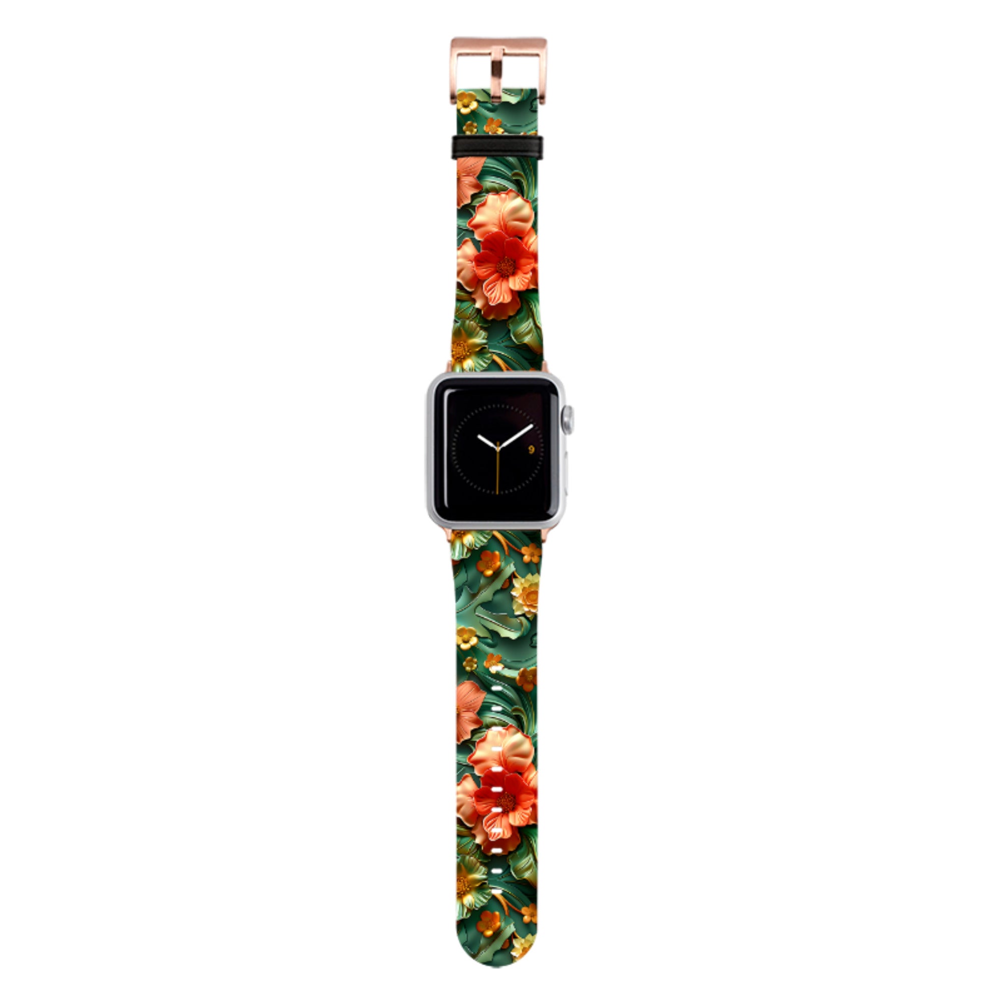 Jade Floral Apple Watch Strap
