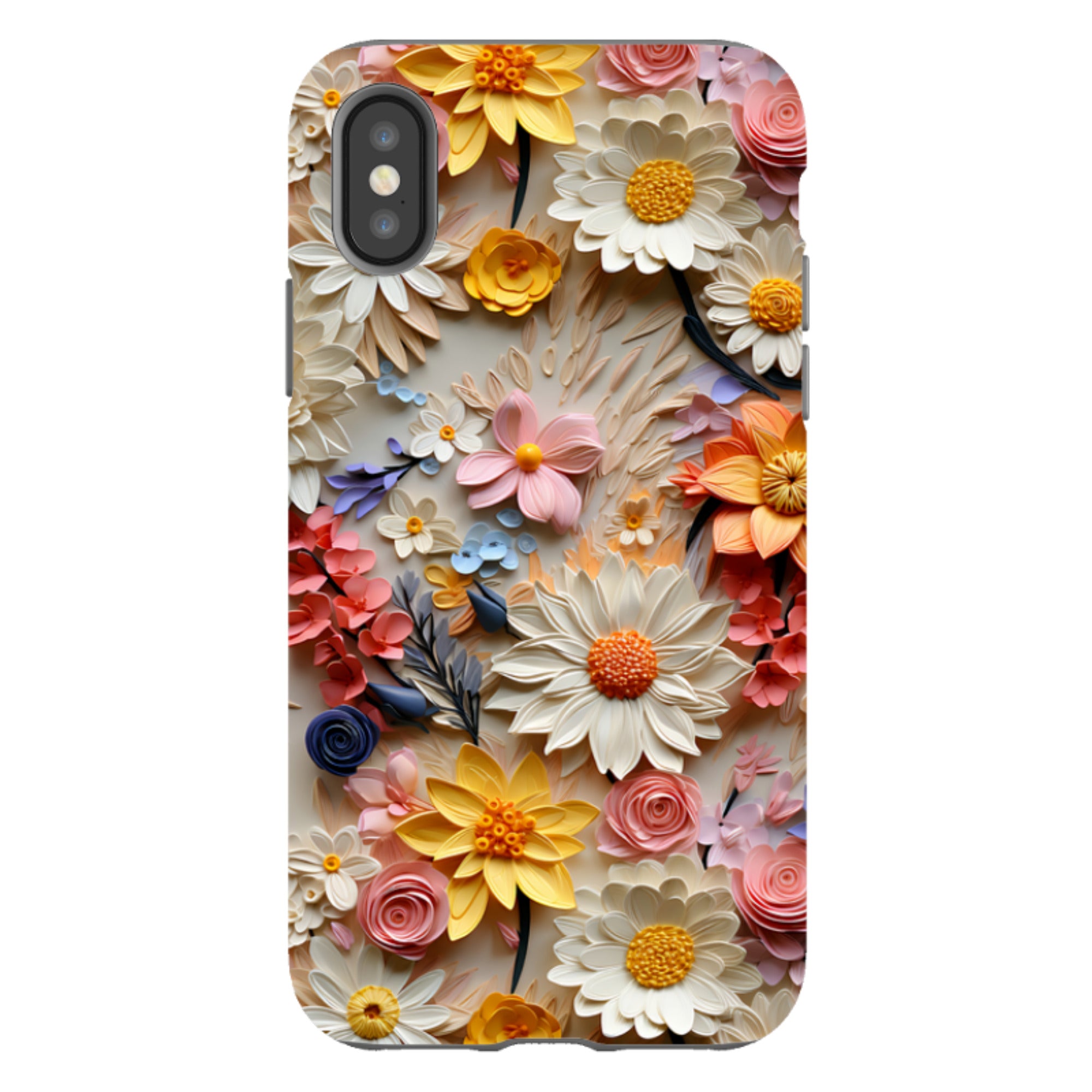 iPhone Tough Case -Midori Floral